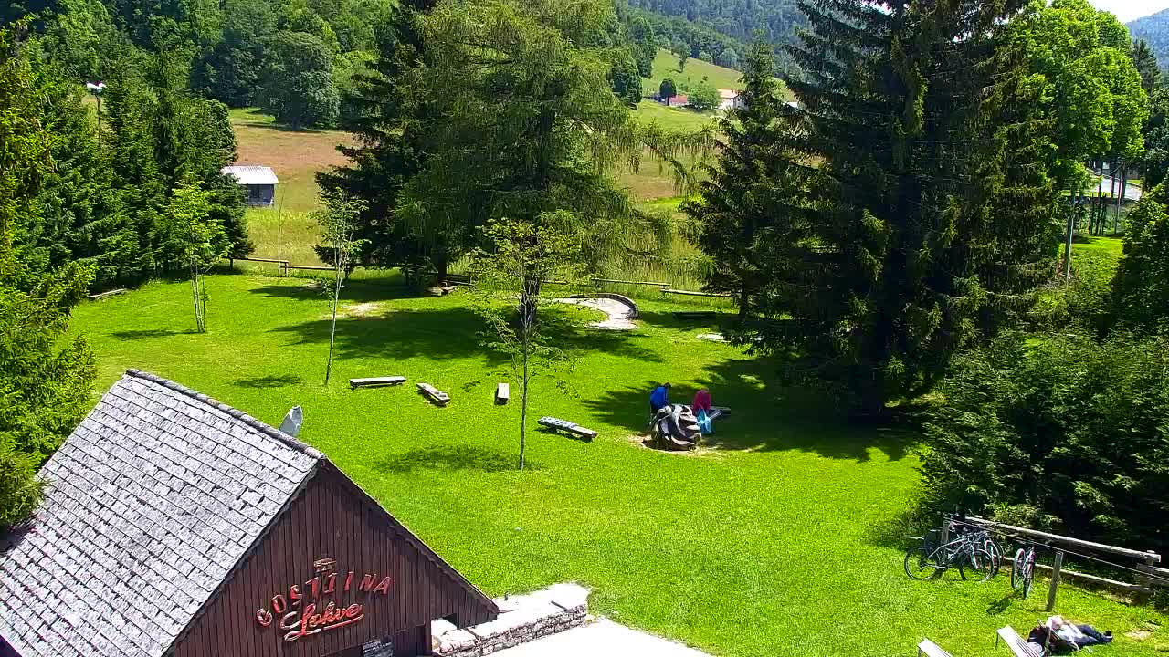 Camera en vivo Lokve – La belleza del bosque de Trnovo