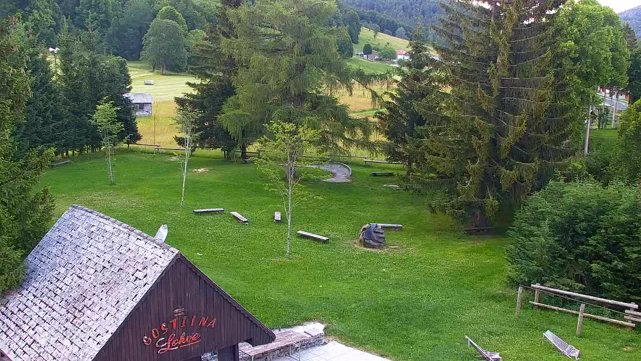 Webcam Lokve – The beauty of the Trnovo forest