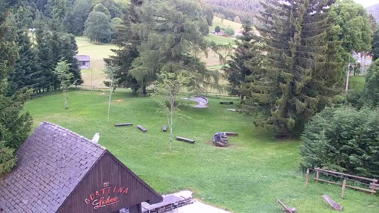 Camera en vivo Lokve – La belleza del bosque de Trnovo
