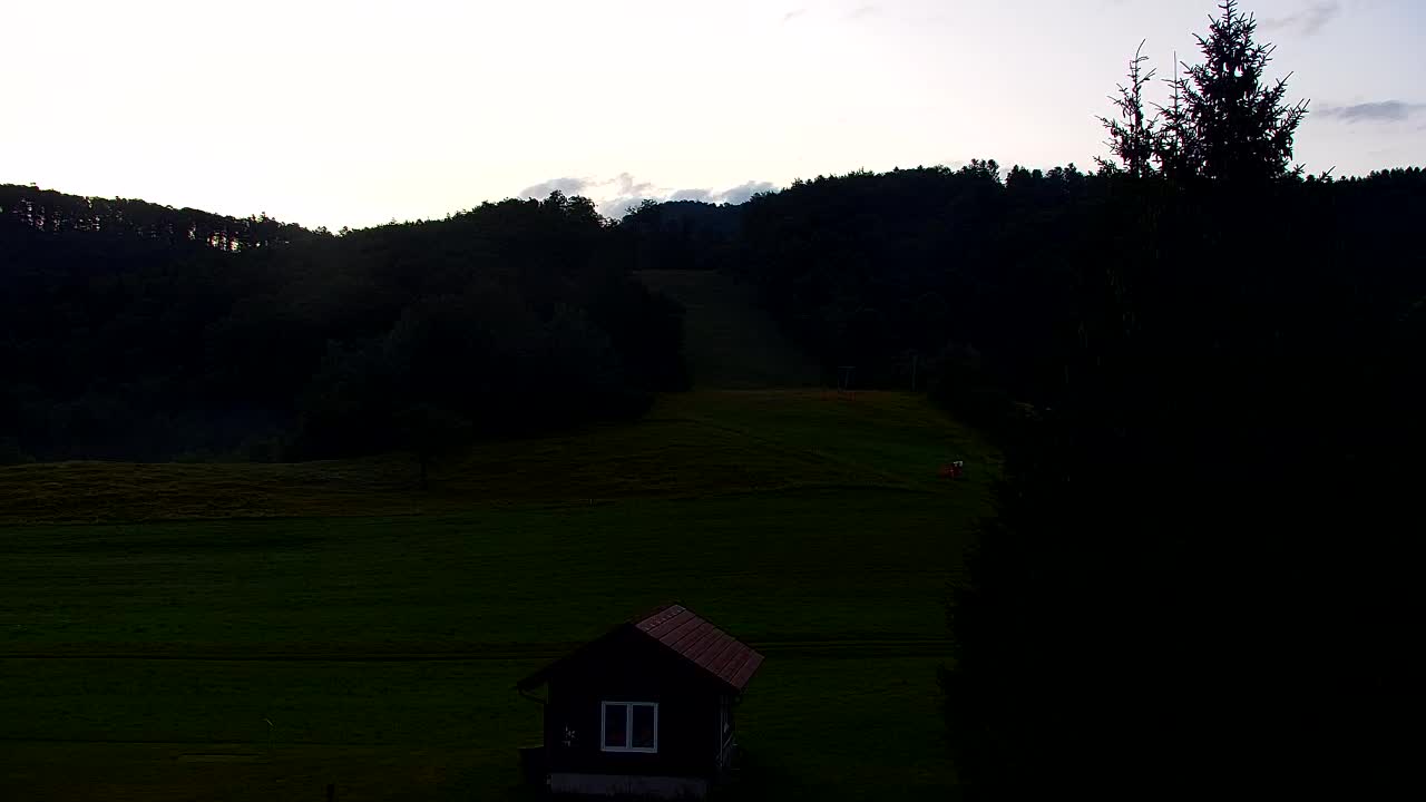 Camera en vivo Lokve – La belleza del bosque de Trnovo