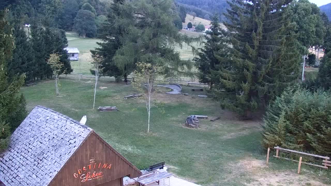 Webcam Lokve – The beauty of the Trnovo forest
