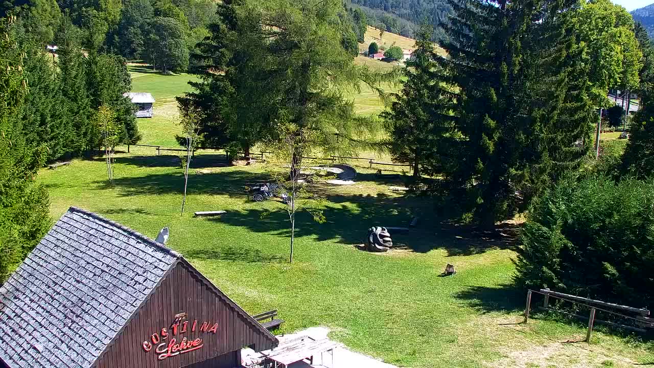 Webcam Lokve – The beauty of the Trnovo forest