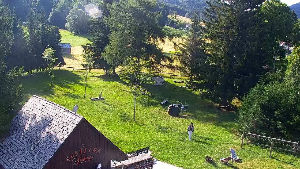 Camera en vivo Lokve – La belleza del bosque de Trnovo