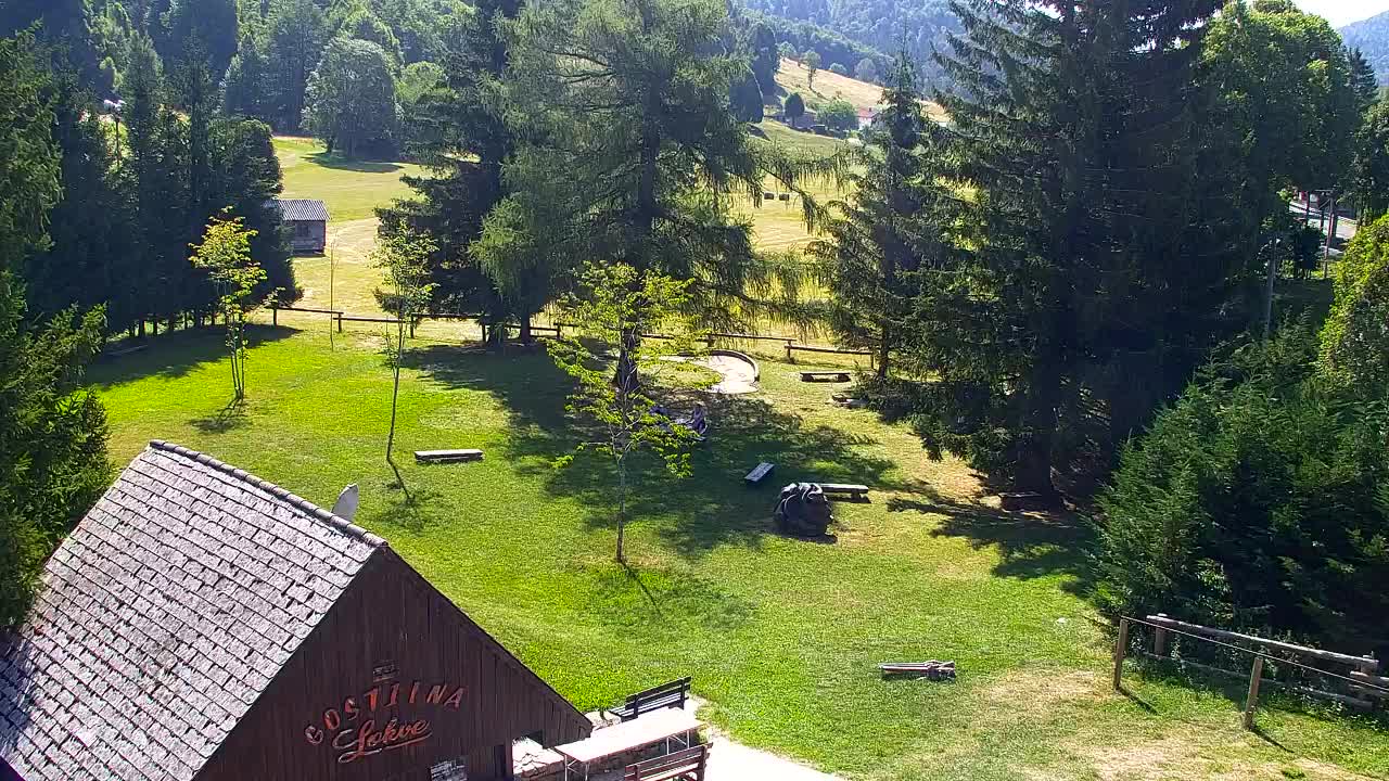 Camera en vivo Lokve – La belleza del bosque de Trnovo