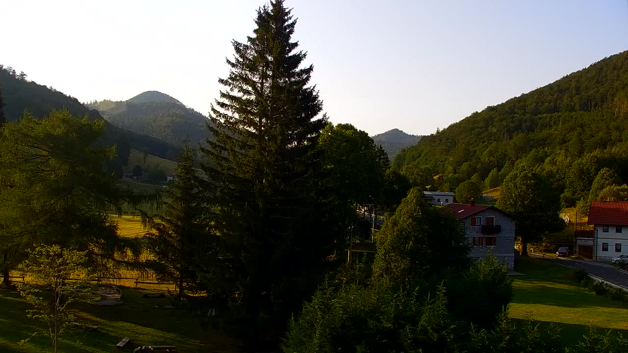 Webcam Lokve – The beauty of the Trnovo forest