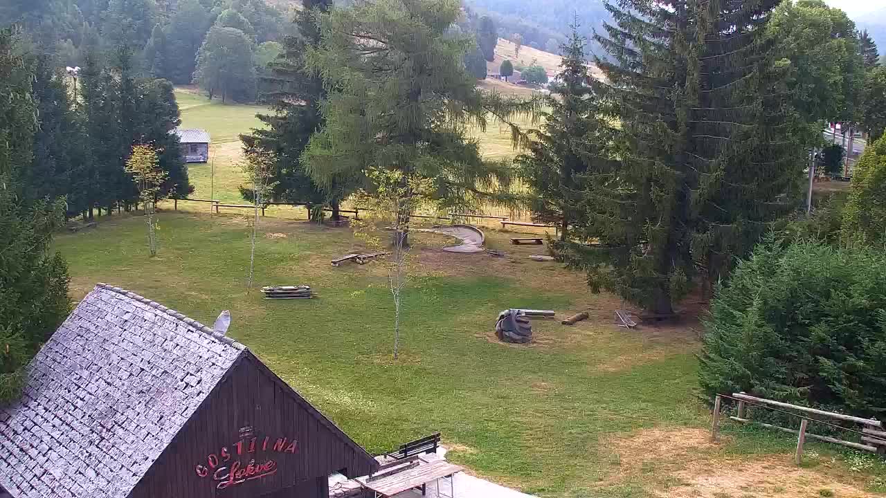 Camera en vivo Lokve – La belleza del bosque de Trnovo