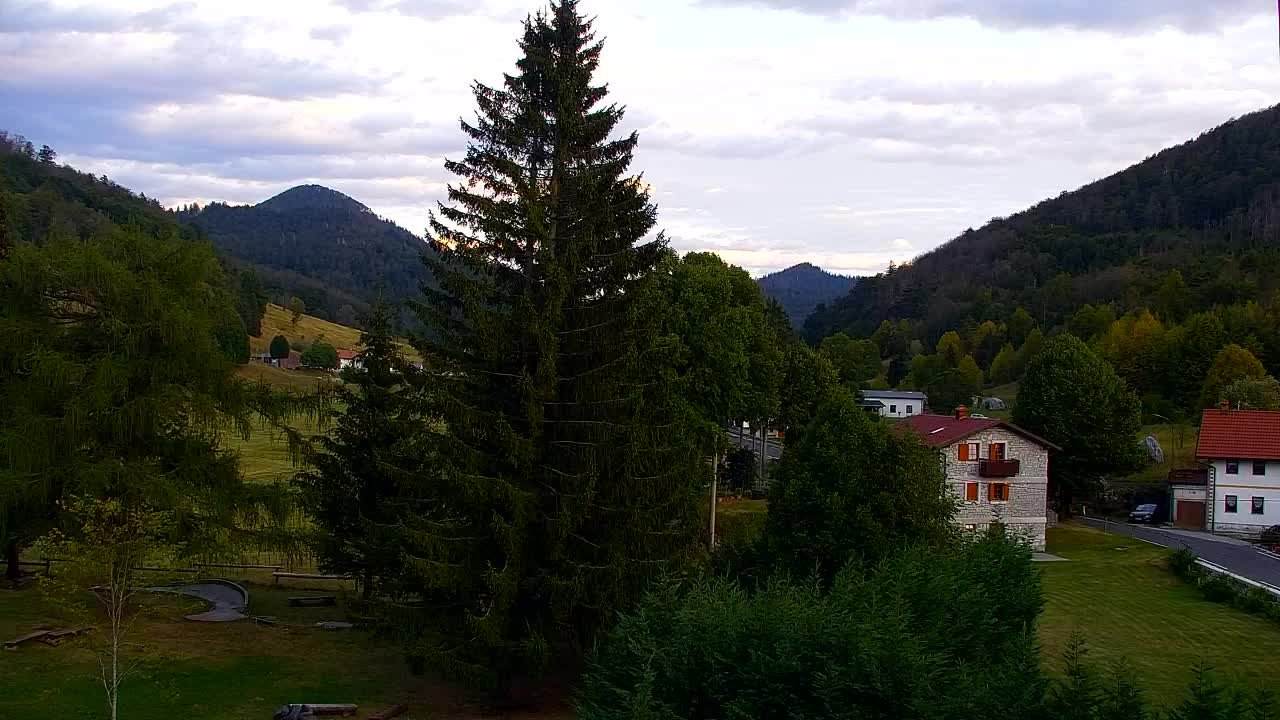 Webcam Lokve – The beauty of the Trnovo forest