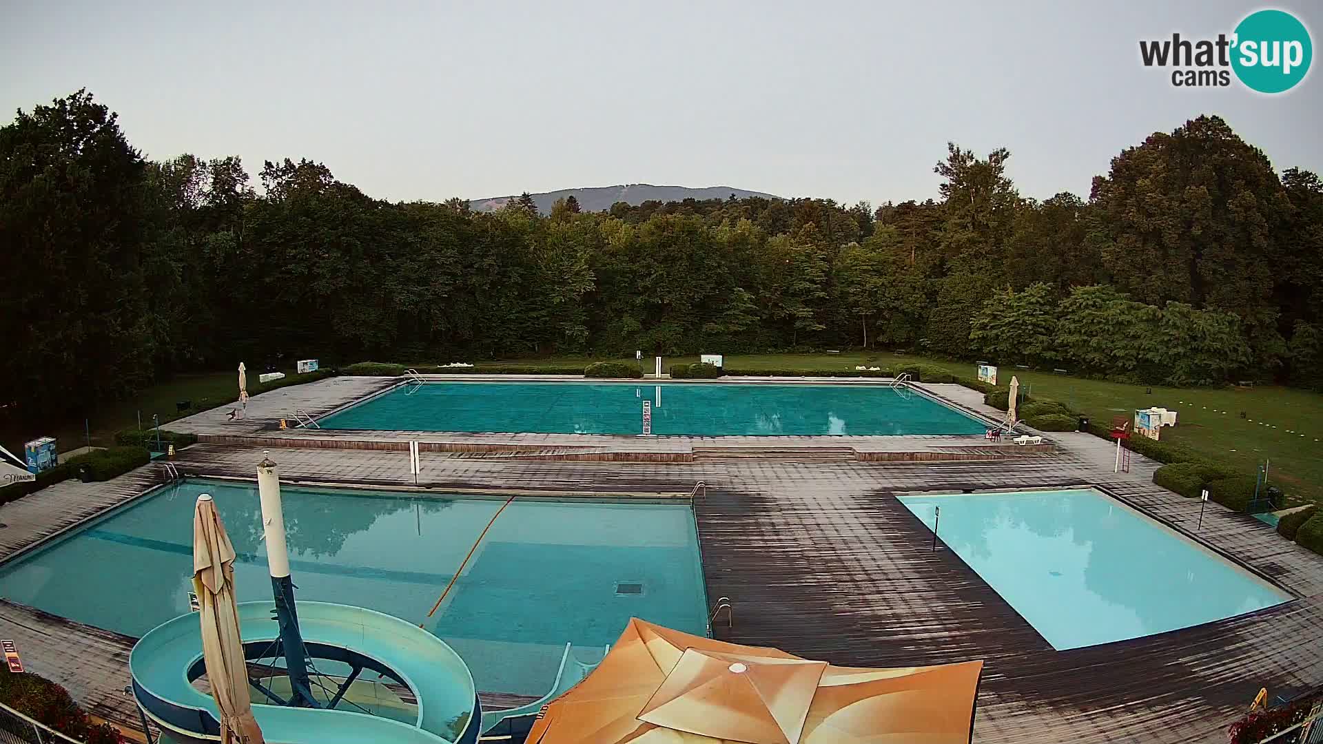 Webcam Kopališče Mariborski otok – Maribor Island Swimming Pool