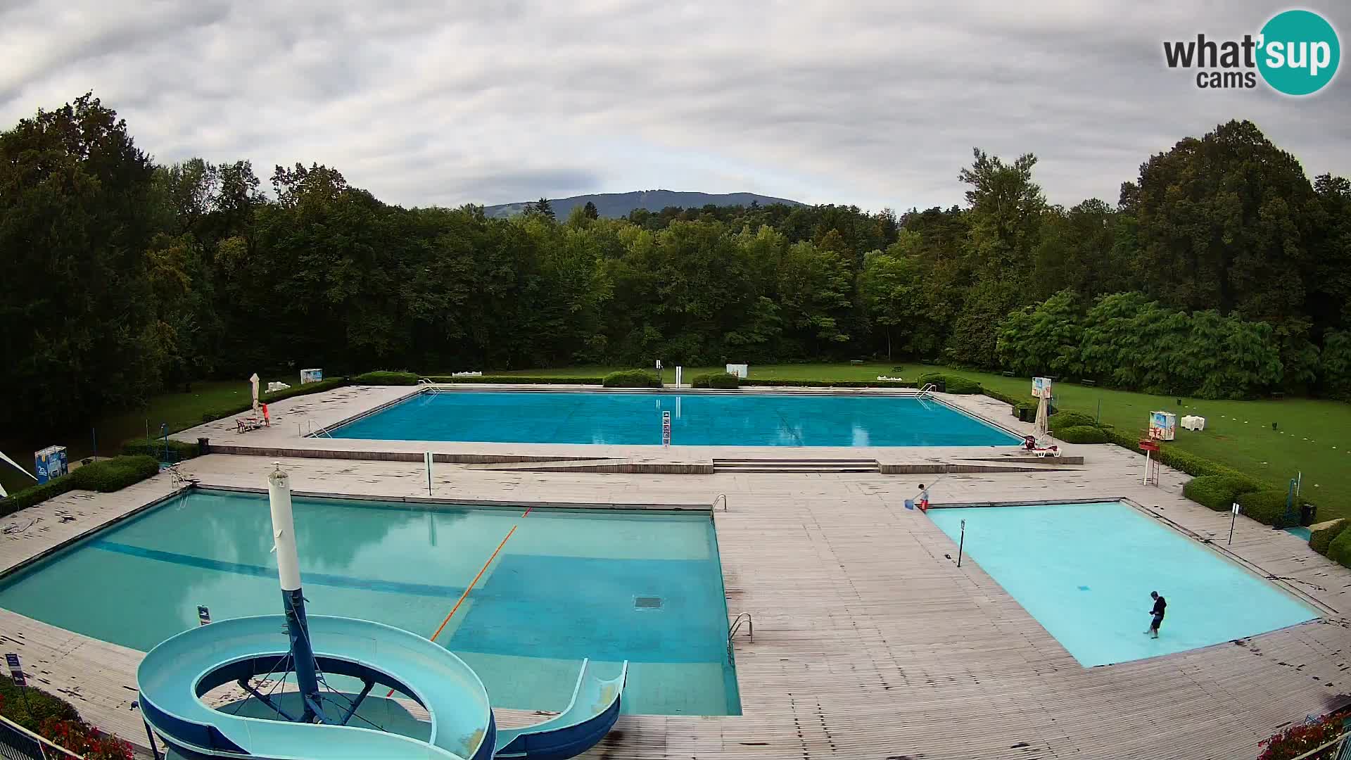 Webcam Kopališče Mariborski otok – Maribor Island Swimming Pool