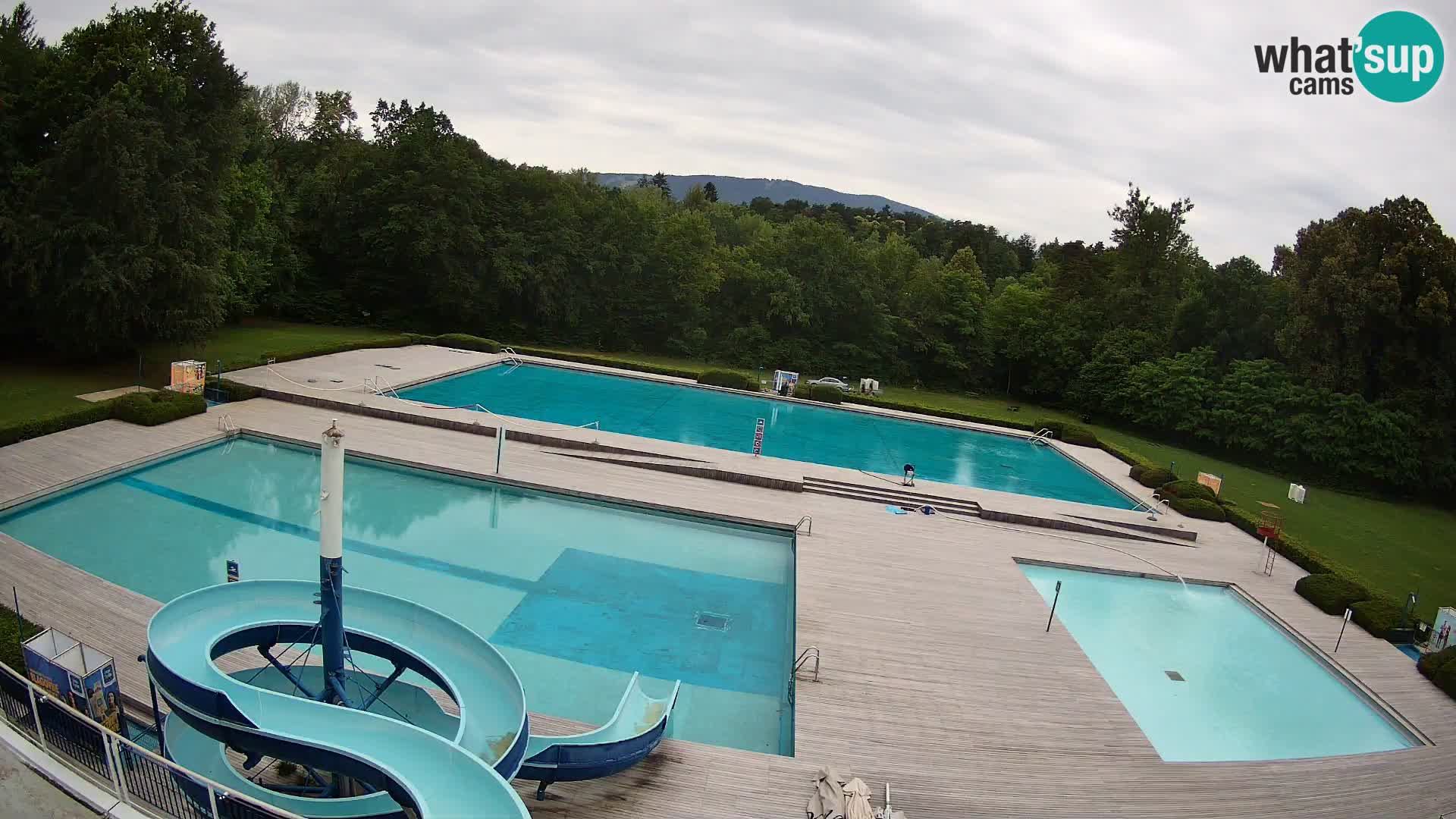 Webcam Kopališče Mariborski otok – Maribor Island Swimming Pool