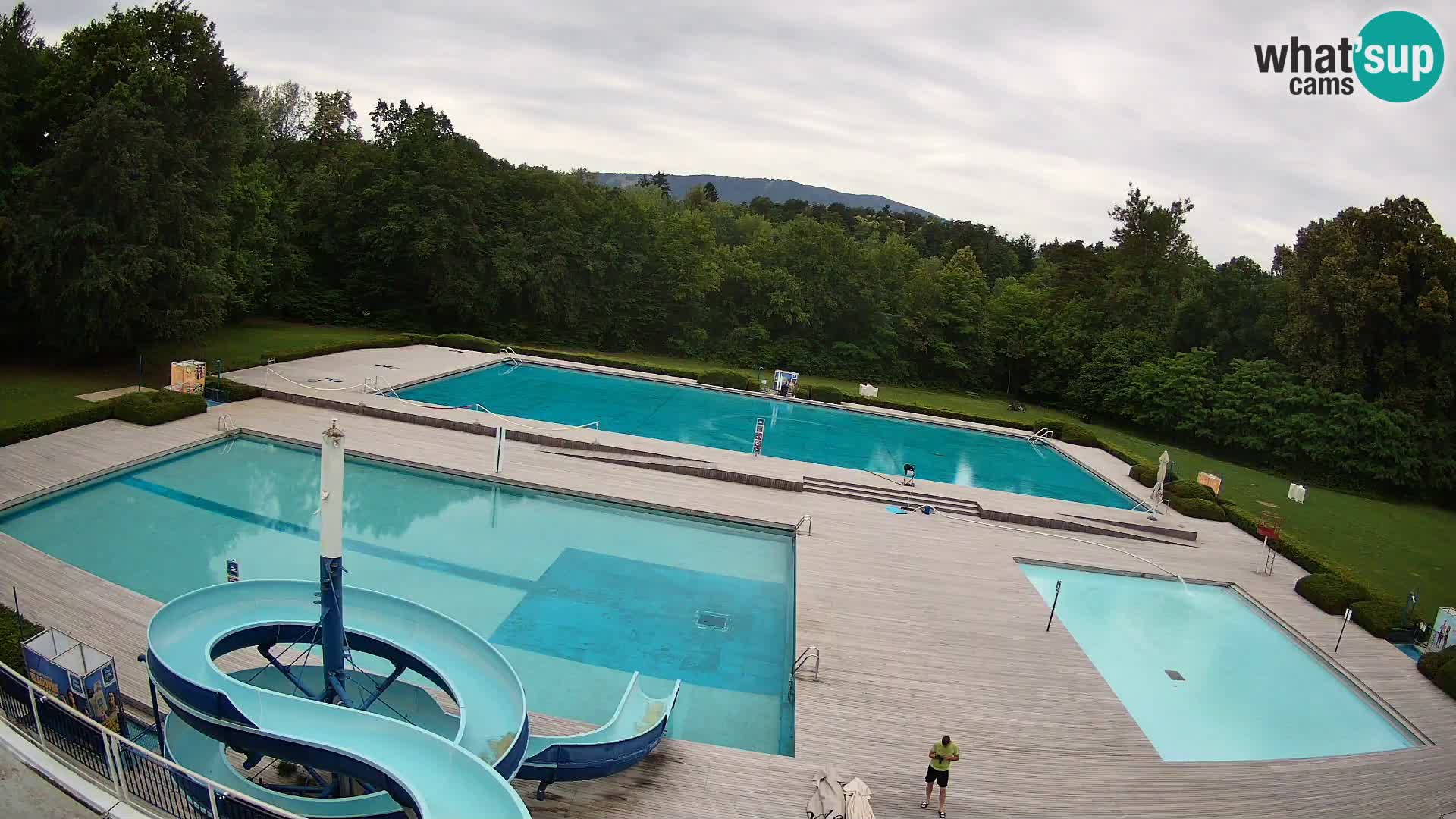 Webcam Kopališče Mariborski otok – Maribor Island Swimming Pool