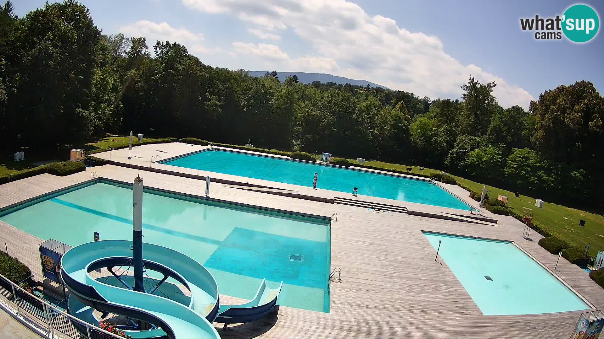 Webcam Kopališče Mariborski otok – Maribor Island Swimming Pool