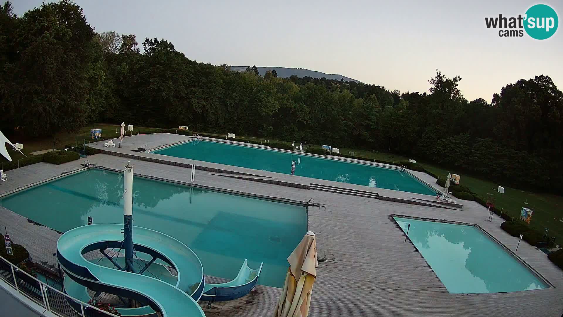 Webcam Kopališče Mariborski otok – Maribor Island Swimming Pool