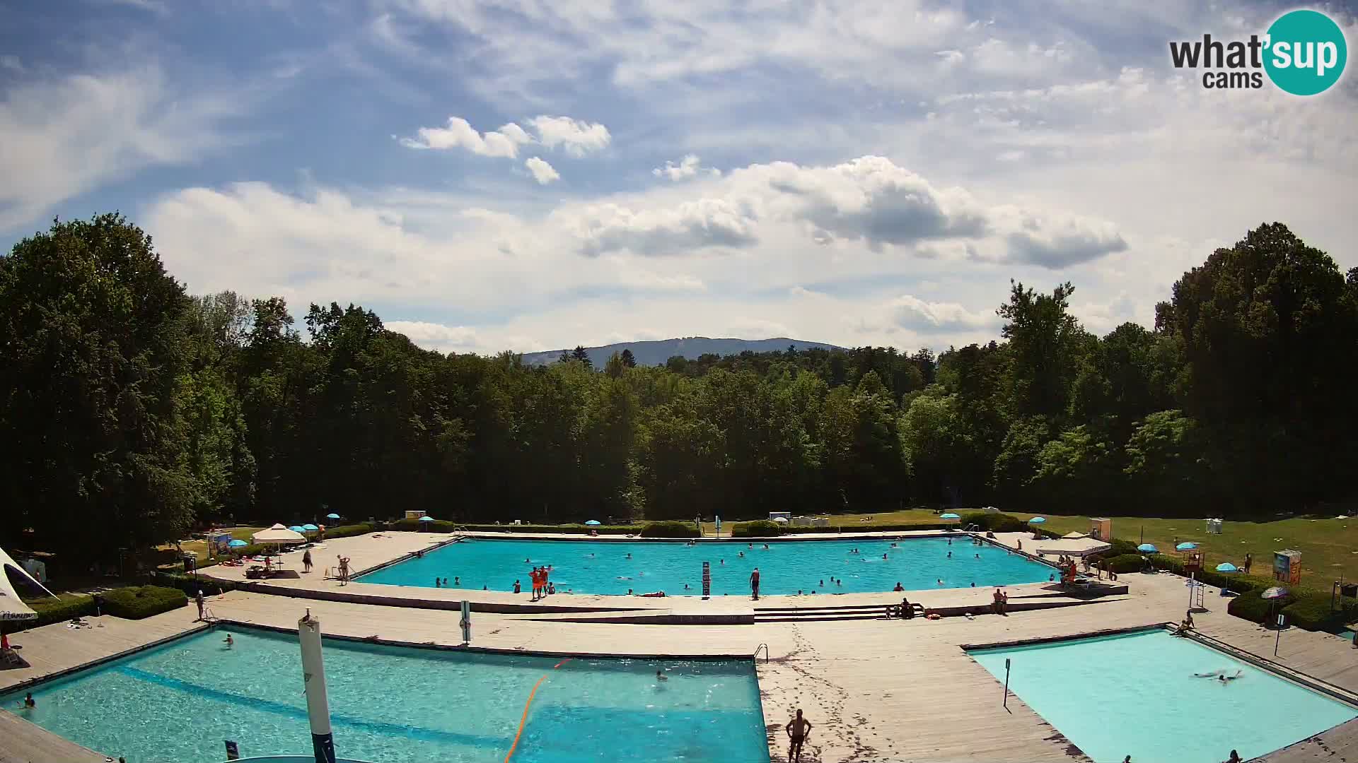 Webcam Kopališče Mariborski otok – Maribor Island Swimming Pool