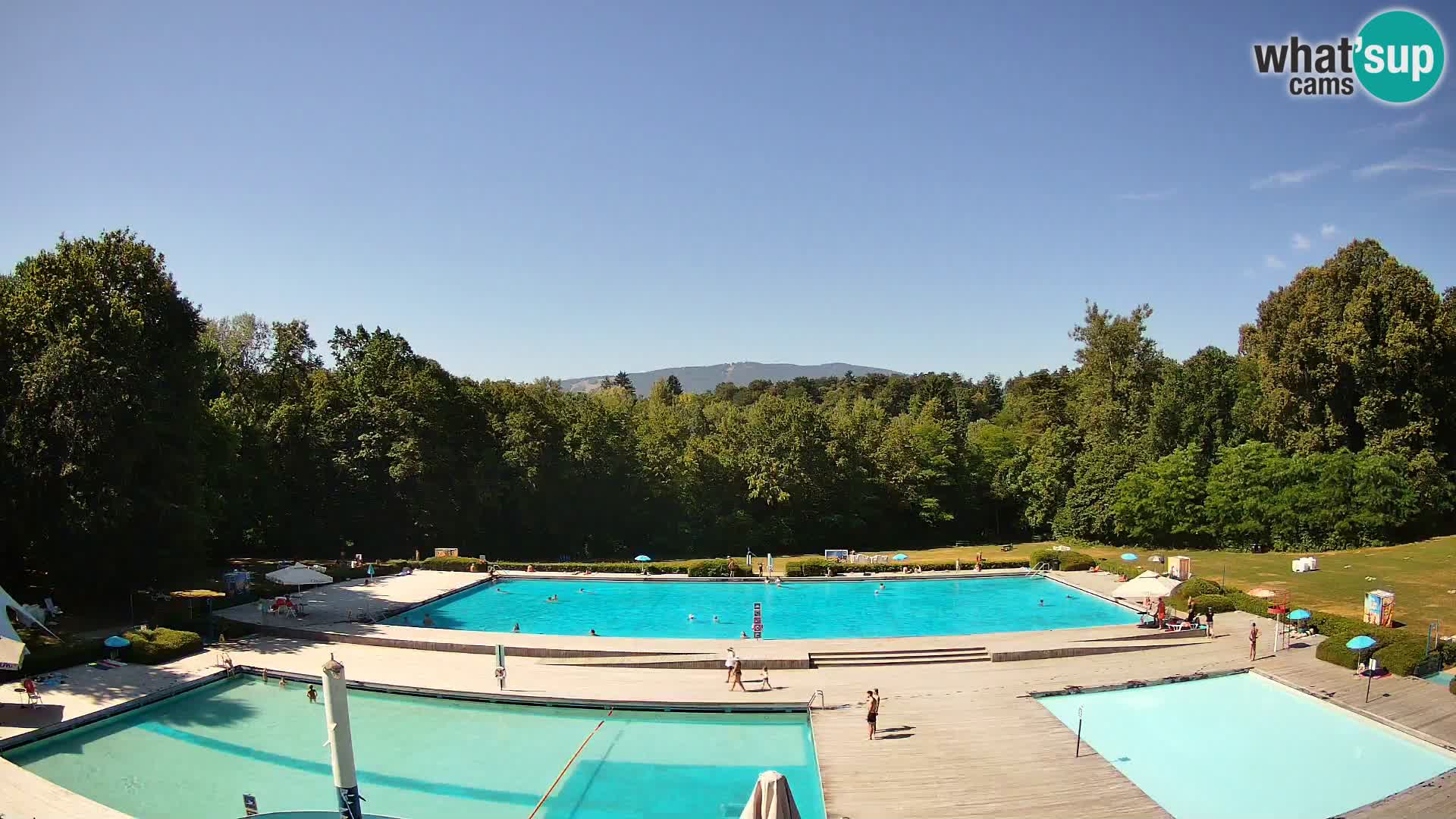 Webcam Kopališče Mariborski otok – Maribor Island Swimming Pool