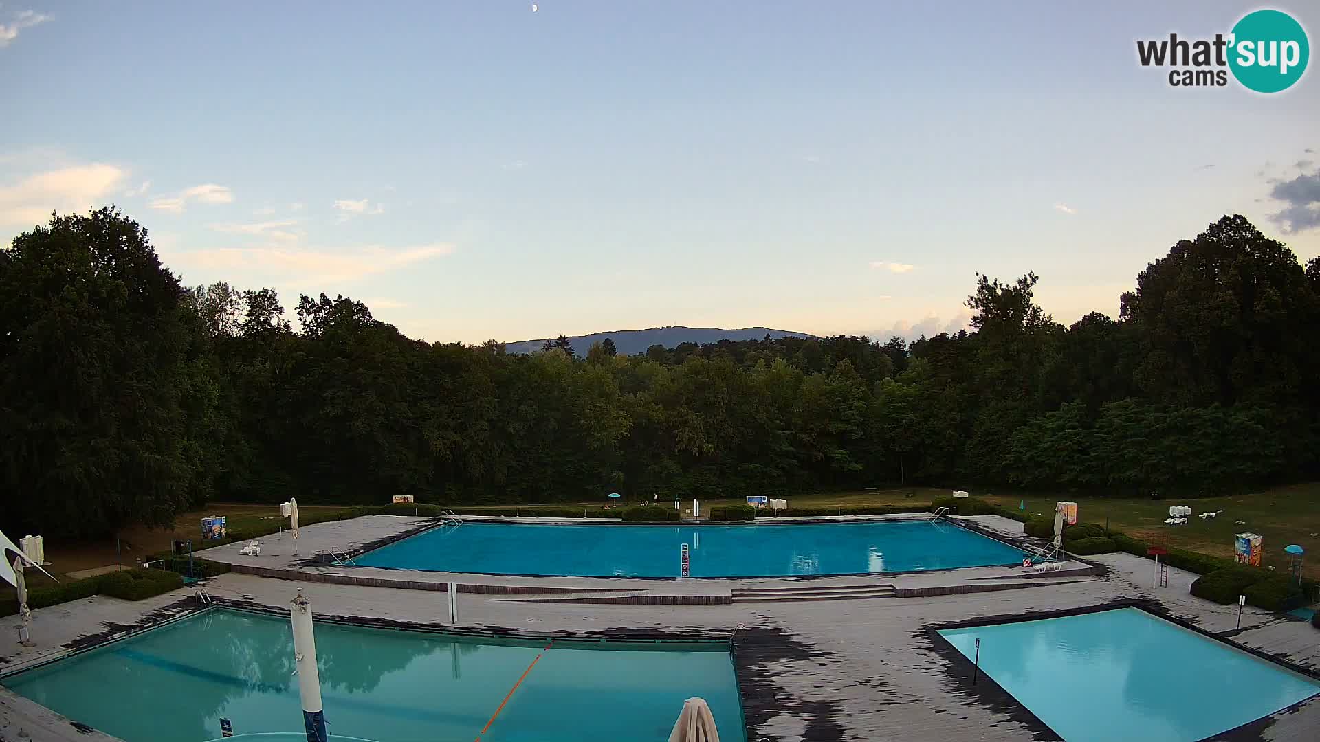Spletna kamera Kopališče Mariborski otok