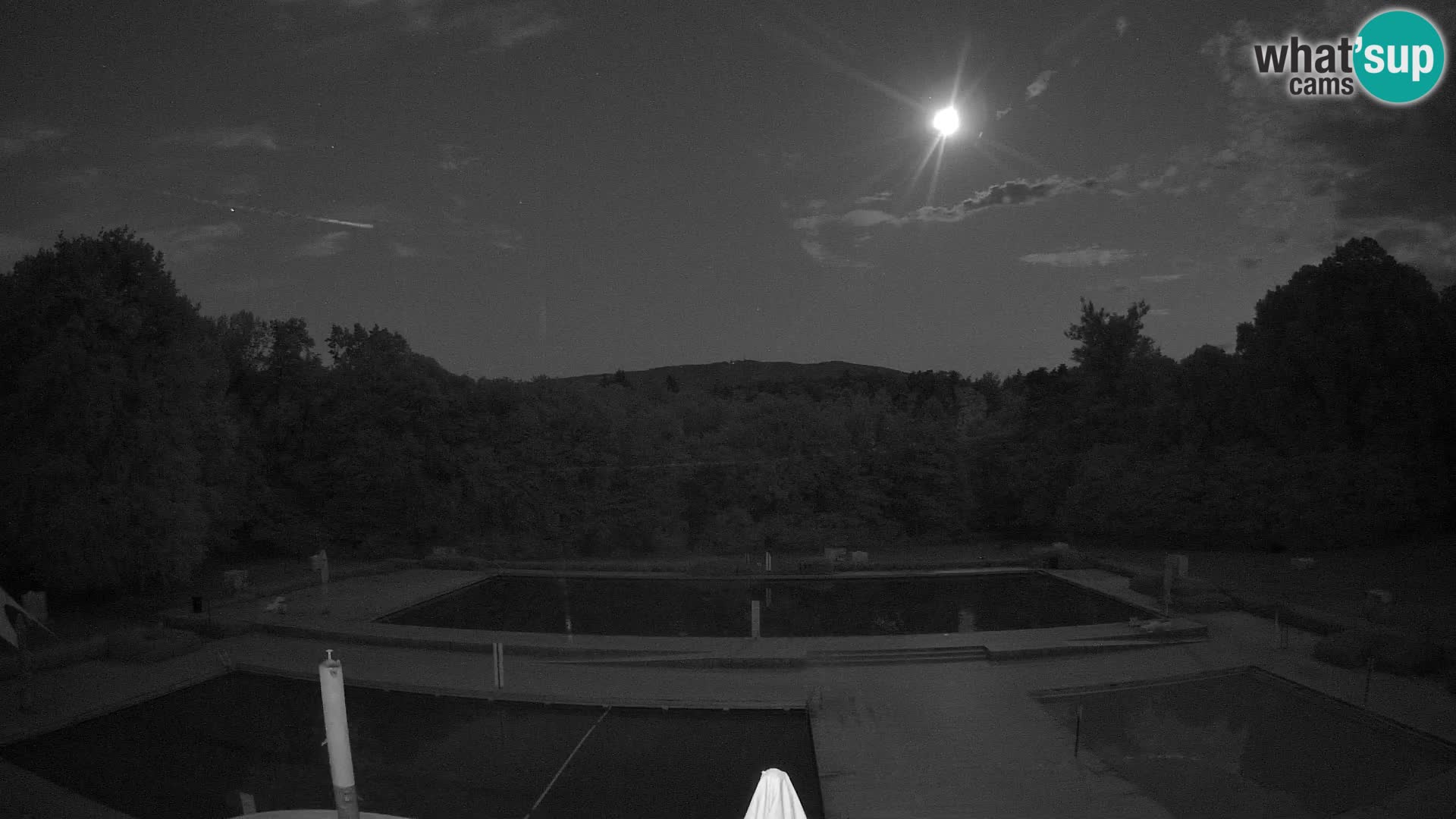 Webcam Schwimmbad der Insel Maribor