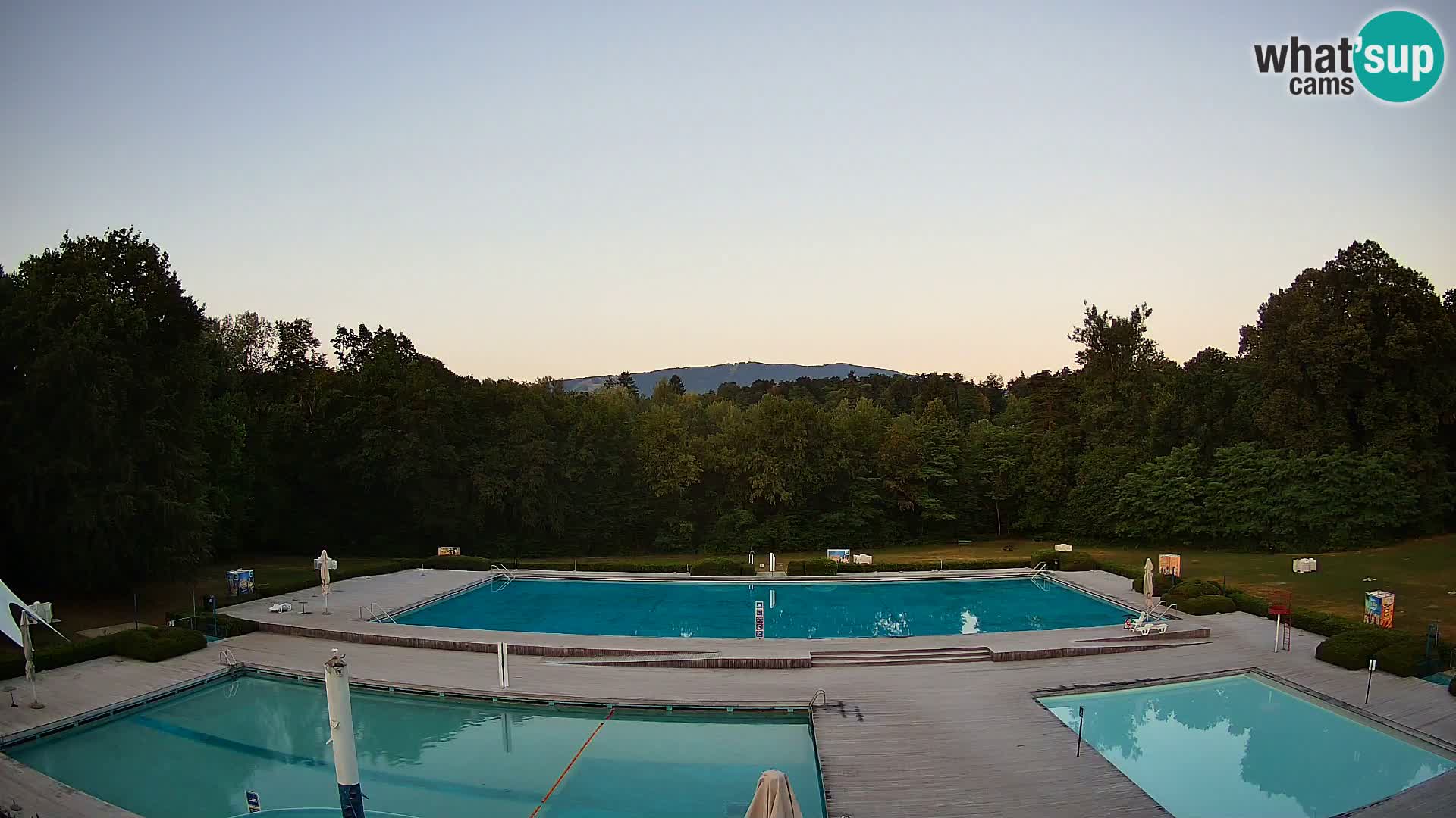 Webcam Kopališče Mariborski otok – Maribor Island Swimming Pool