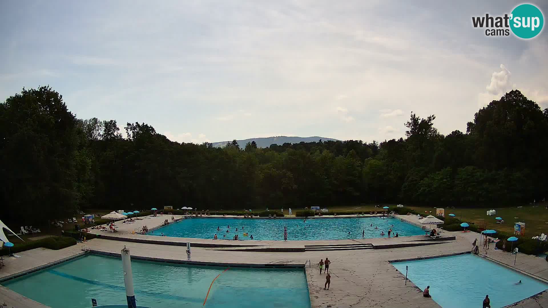 Webcam Kopališče Mariborski otok – Maribor Island Swimming Pool