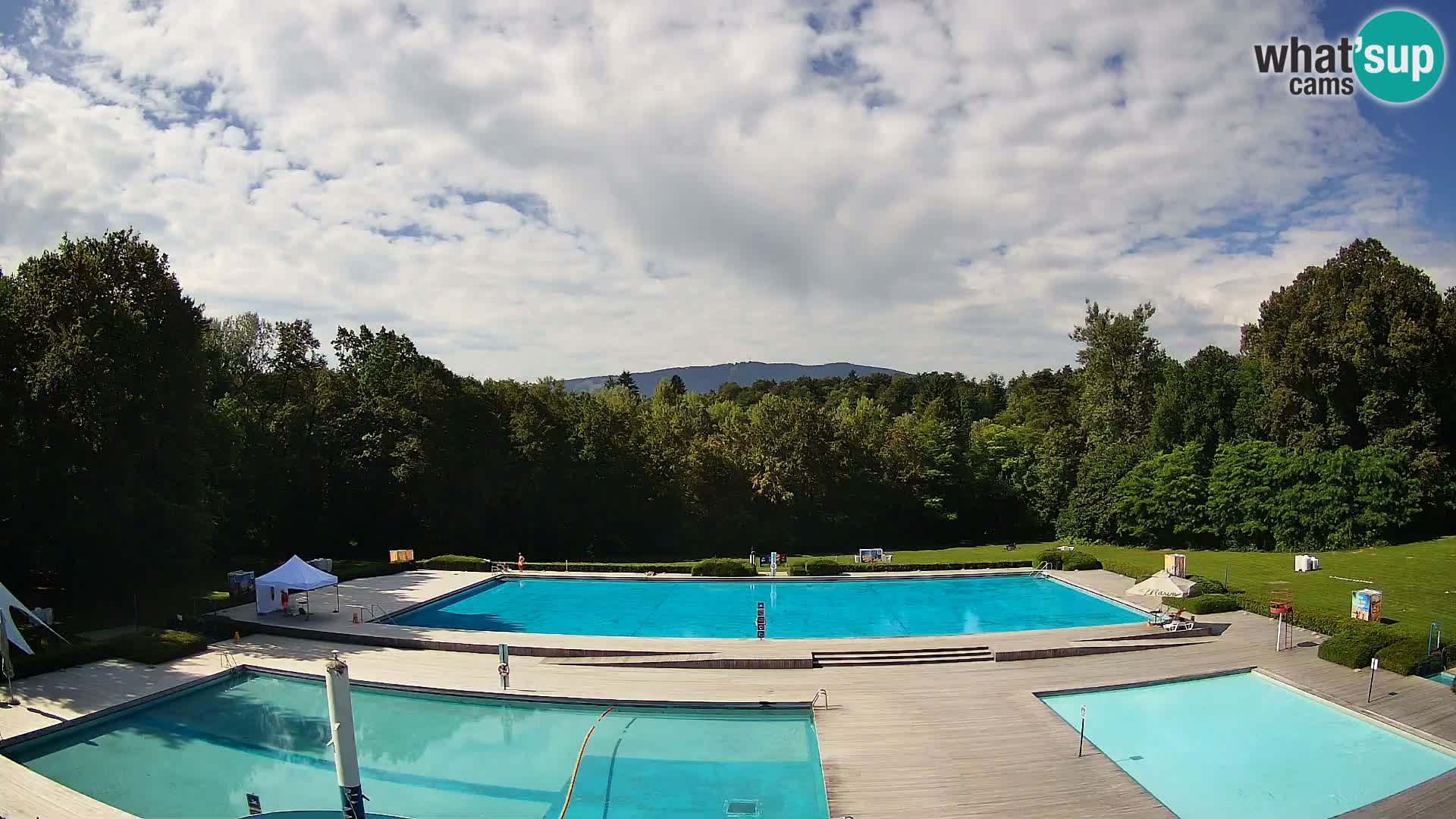 Webcam Kopališče Mariborski otok – Maribor Island Swimming Pool