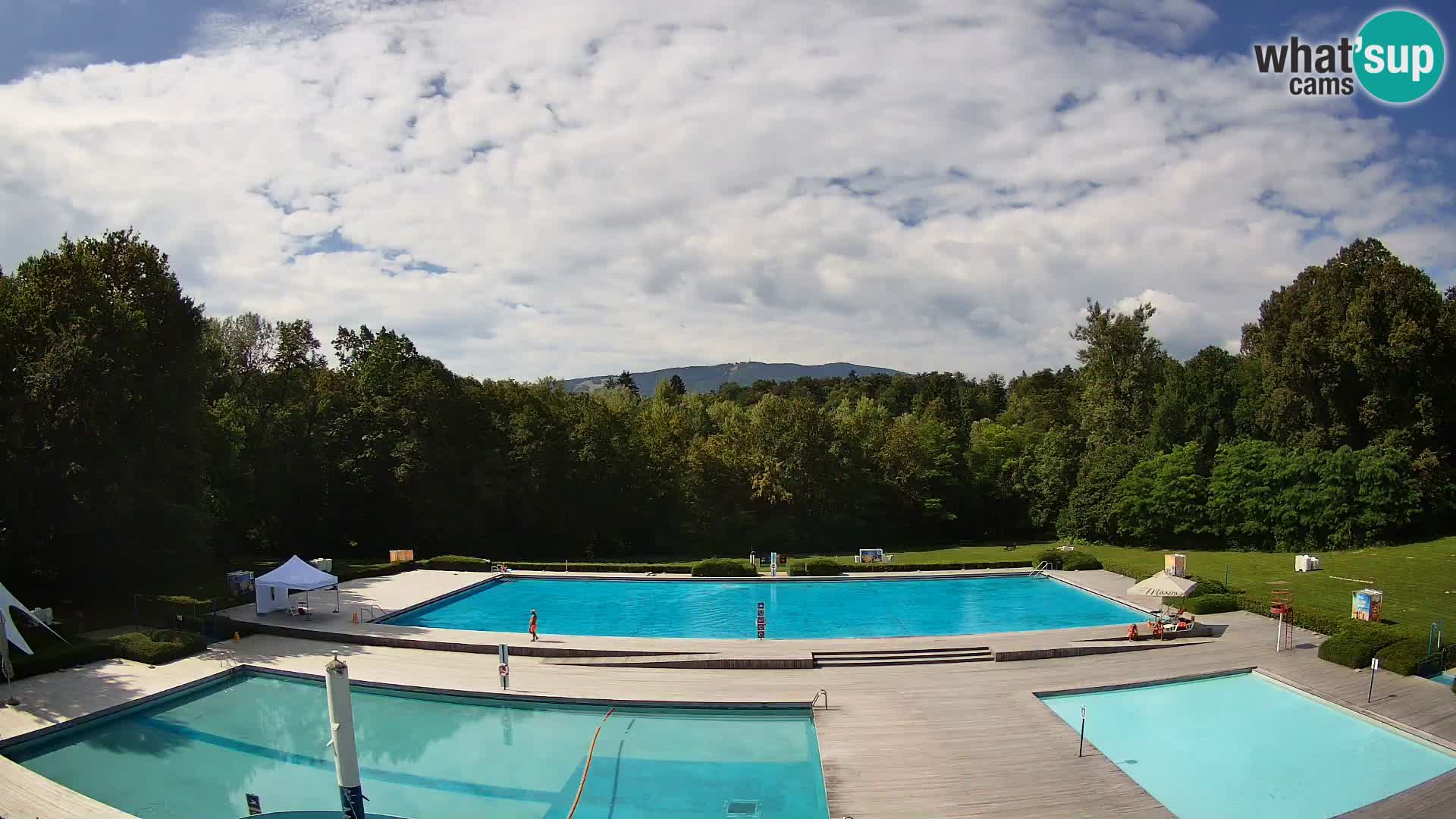 Webcam Kopališče Mariborski otok – Maribor Island Swimming Pool