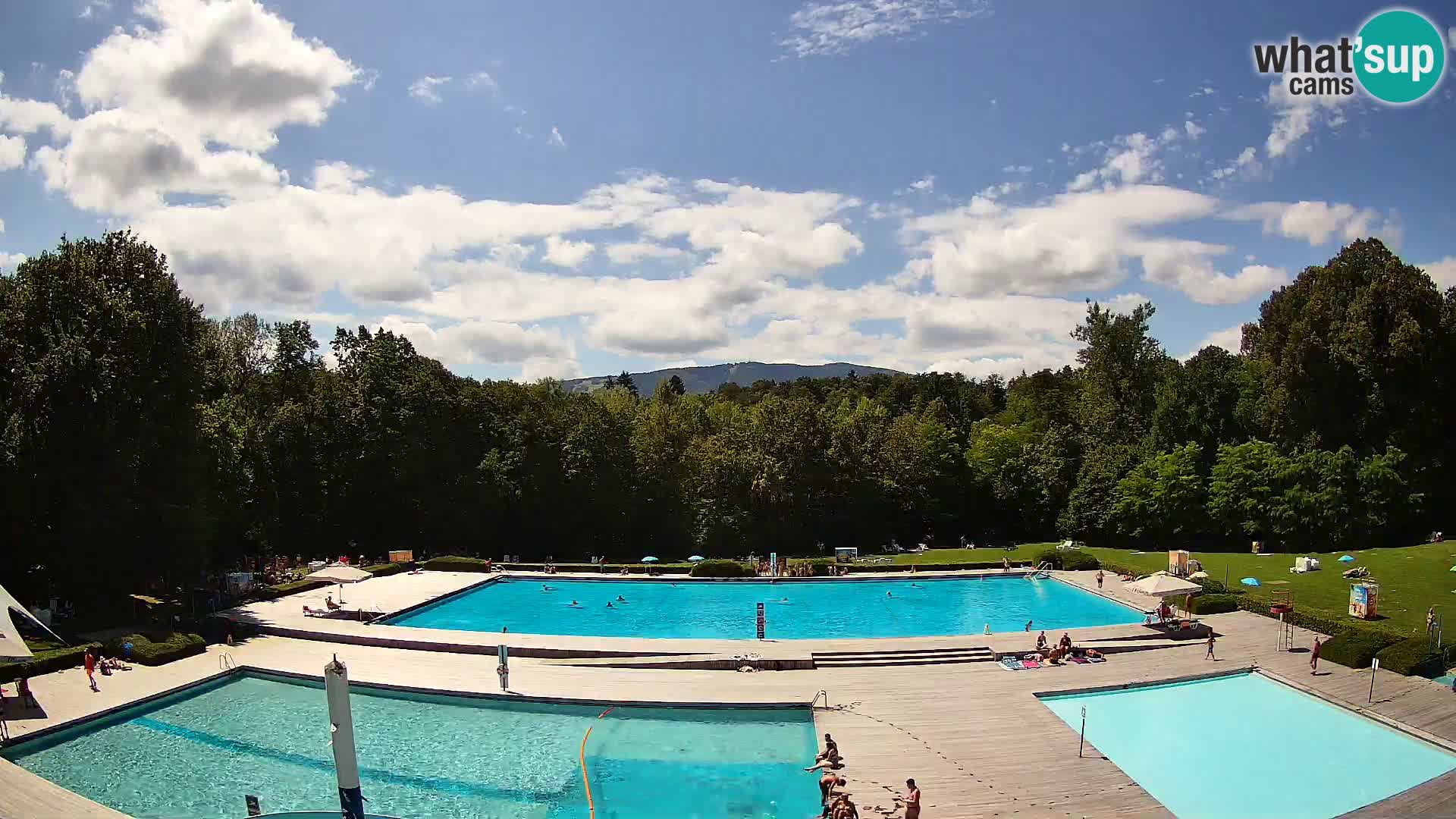 Webcam Kopališče Mariborski otok – Maribor Island Swimming Pool