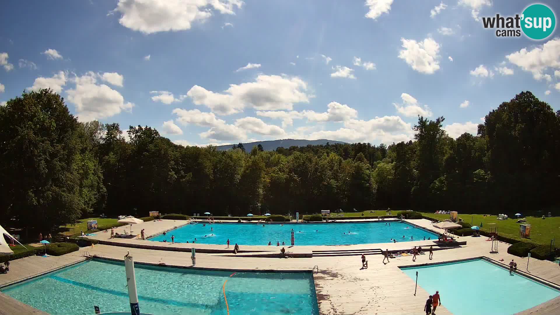 Webcam Kopališče Mariborski otok – Maribor Island Swimming Pool