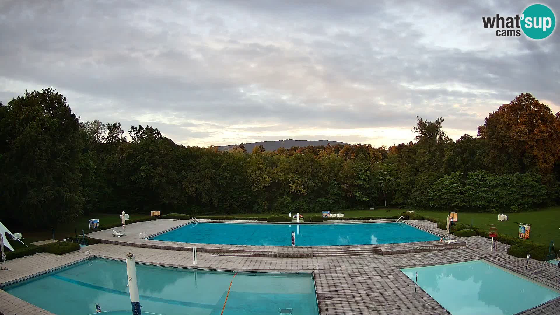 Webcam Kopališče Mariborski otok – Maribor Island Swimming Pool