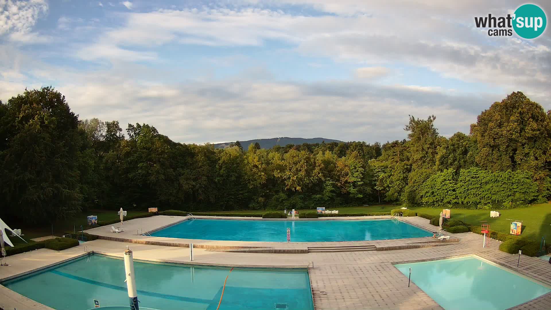Webcam Kopališče Mariborski otok – Maribor Island Swimming Pool
