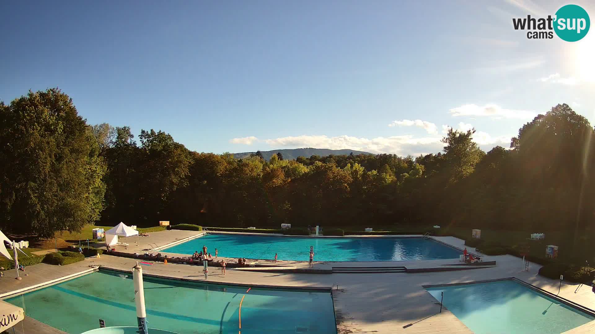 Webcam Kopališče Mariborski otok – Maribor Island Swimming Pool