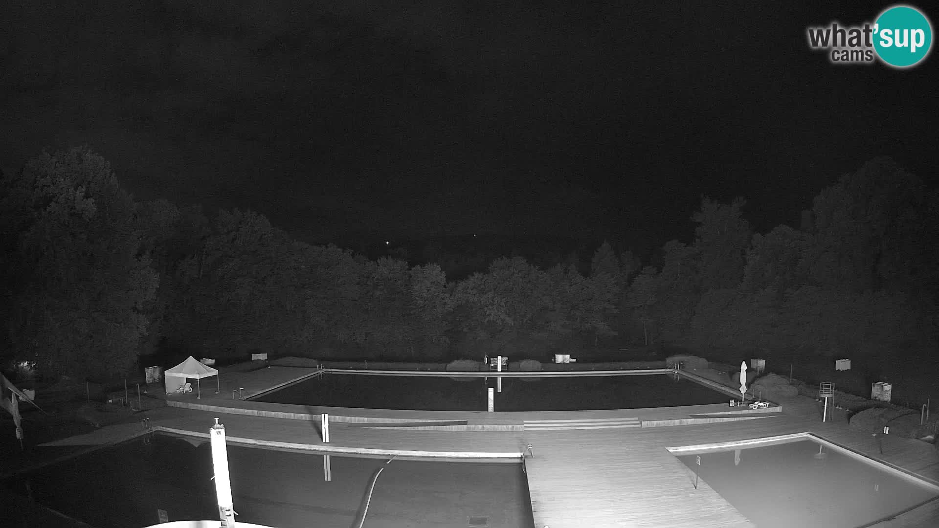 Webcam Schwimmbad der Insel Maribor