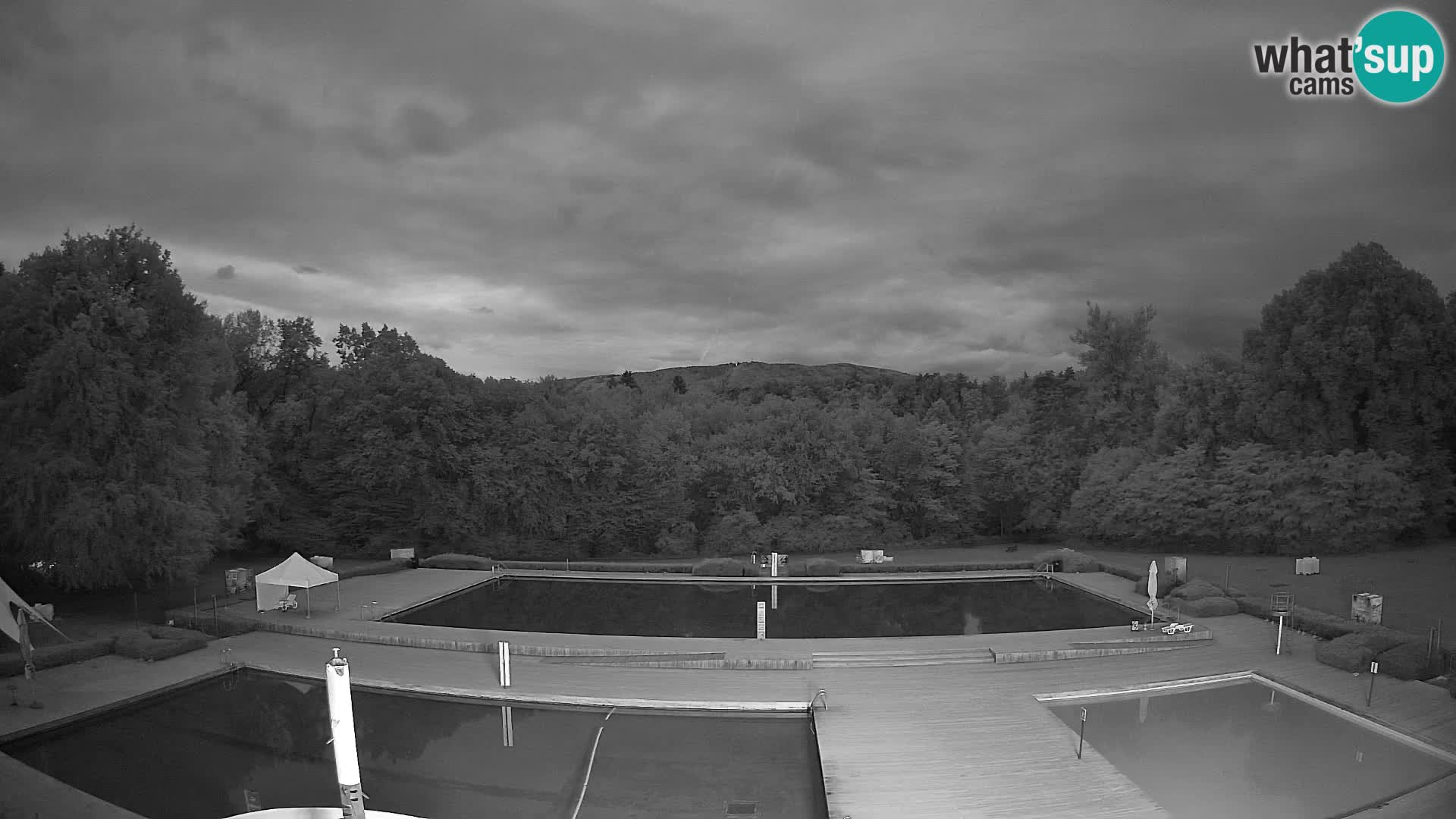 Webcam Schwimmbad der Insel Maribor