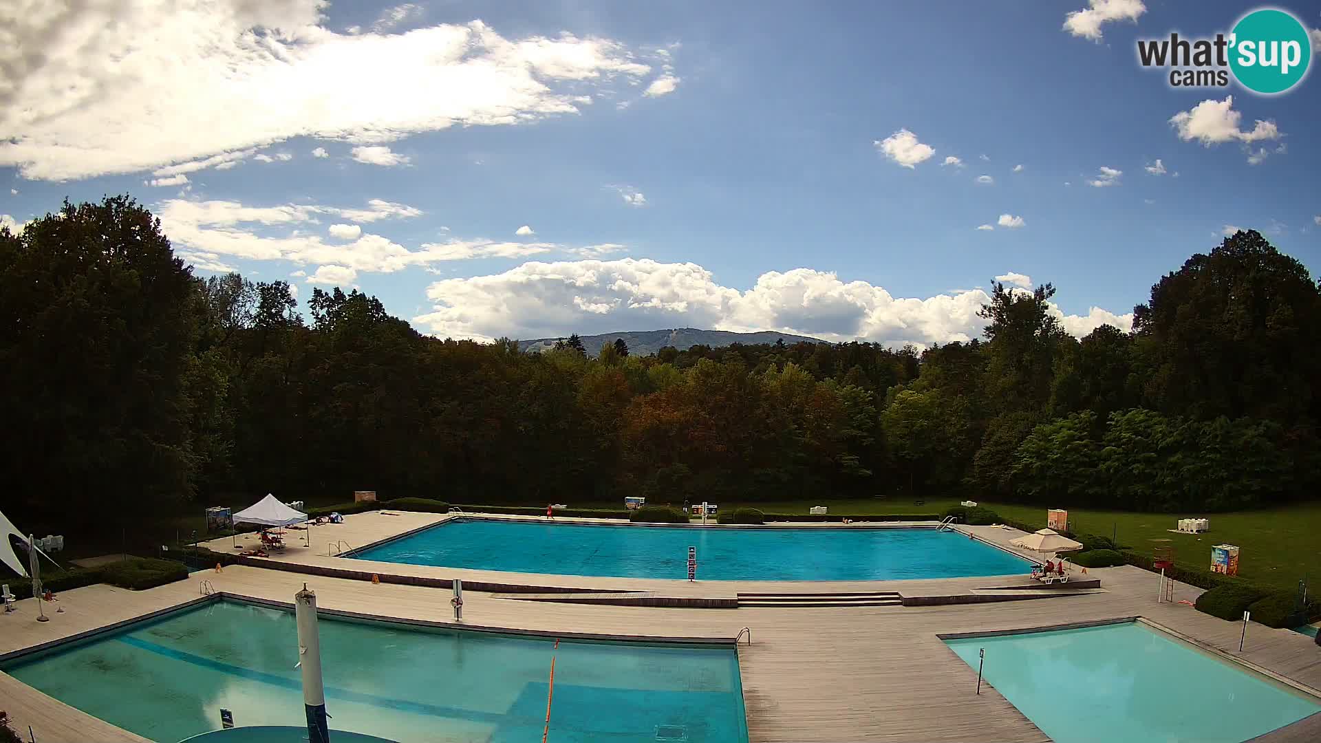 Webcam Kopališče Mariborski otok – Maribor Island Swimming Pool