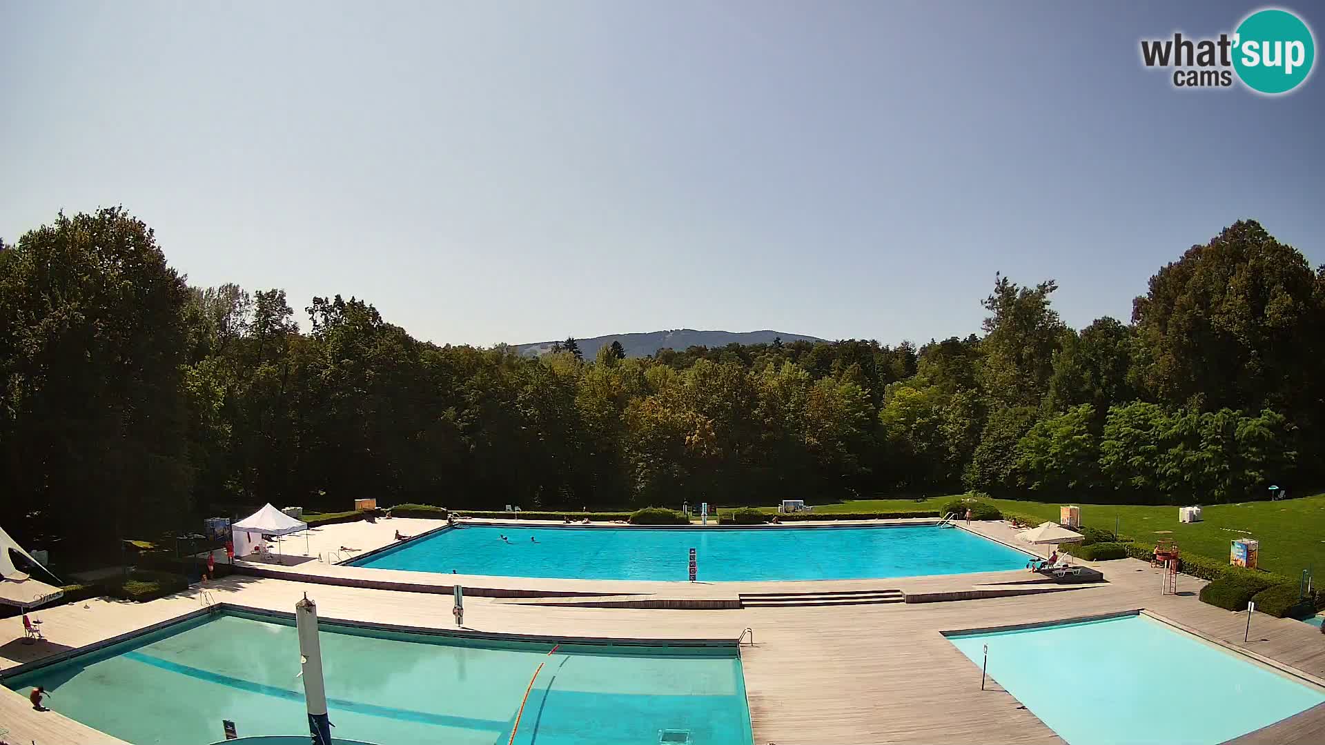 Webcam Kopališče Mariborski otok – Maribor Island Swimming Pool