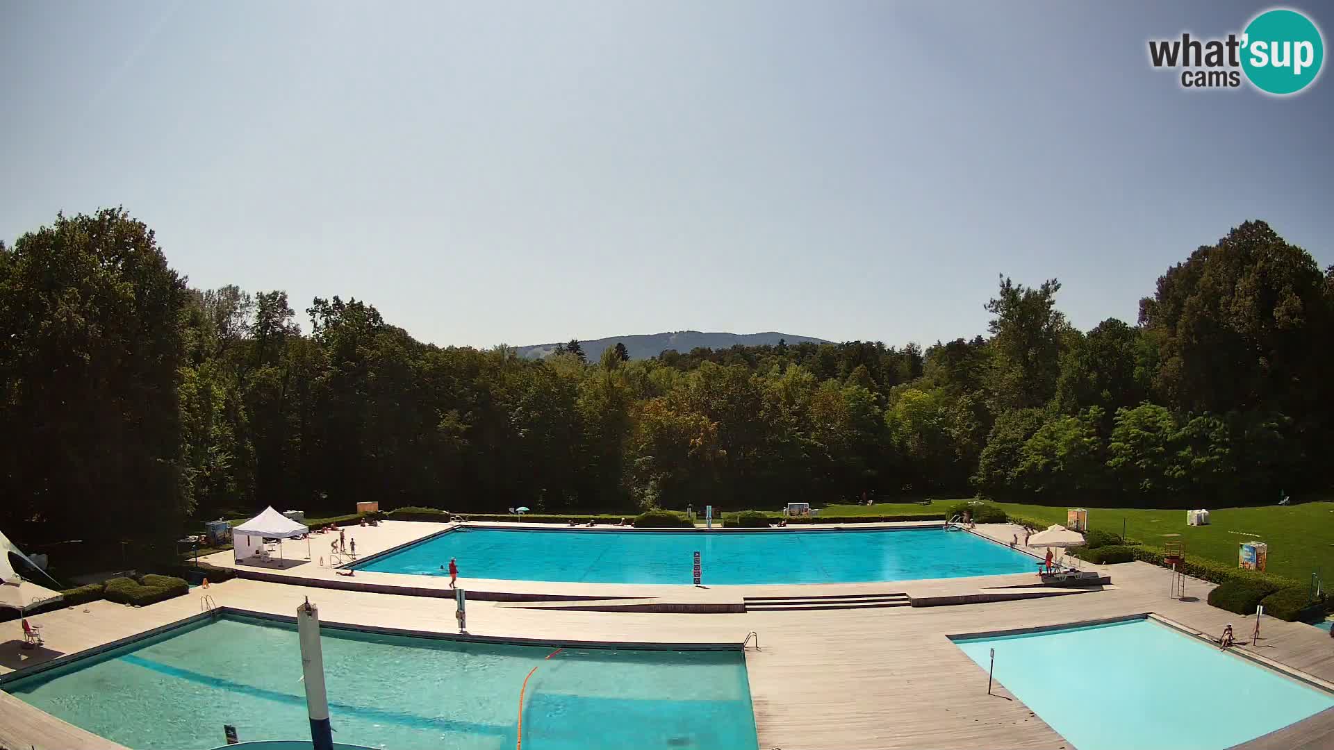 Webcam Kopališče Mariborski otok – Maribor Island Swimming Pool