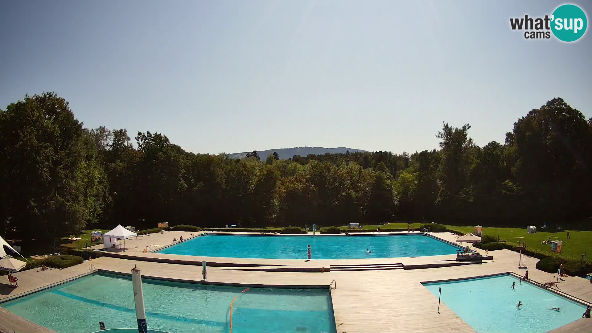 Webcam Kopališče Mariborski otok – Maribor Island Swimming Pool