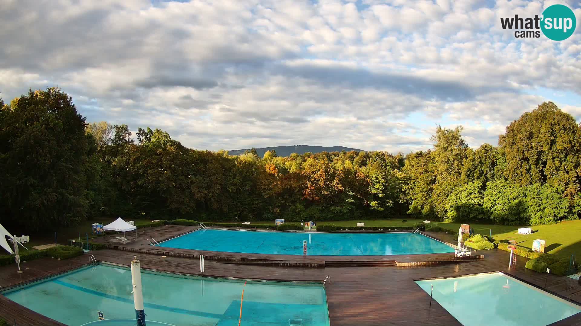 Webcam Kopališče Mariborski otok – Maribor Island Swimming Pool