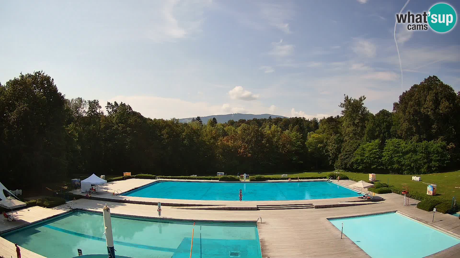Webcam Kopališče Mariborski otok – Maribor Island Swimming Pool