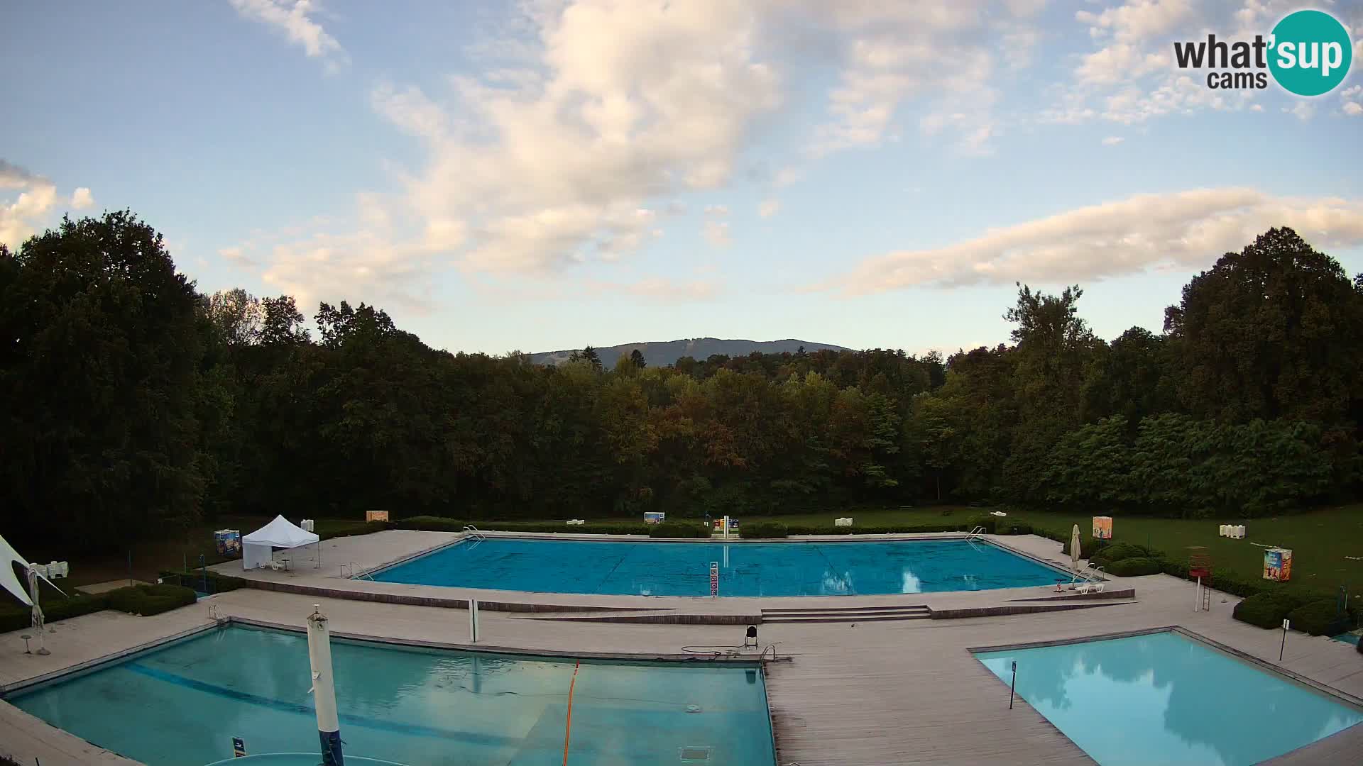 Webcam Kopališče Mariborski otok – Maribor Island Swimming Pool