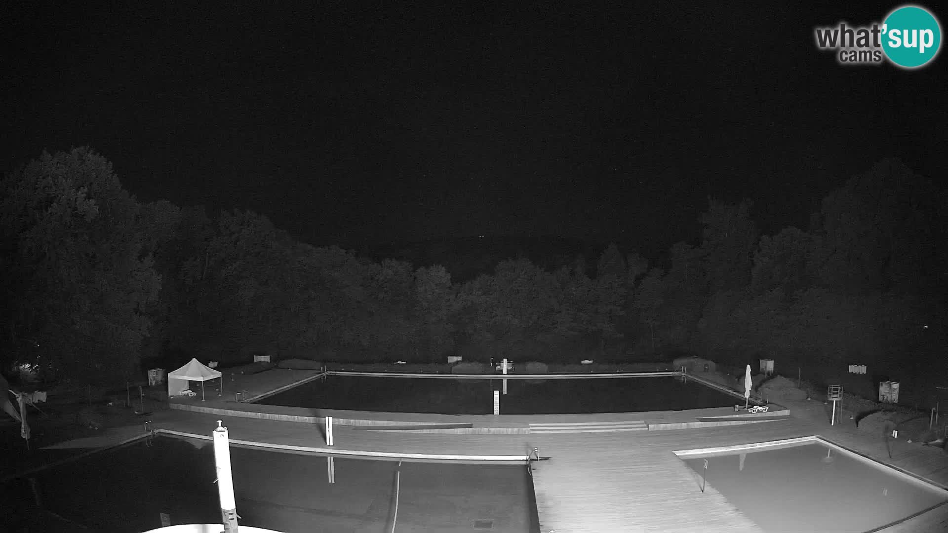 Webcam Schwimmbad der Insel Maribor