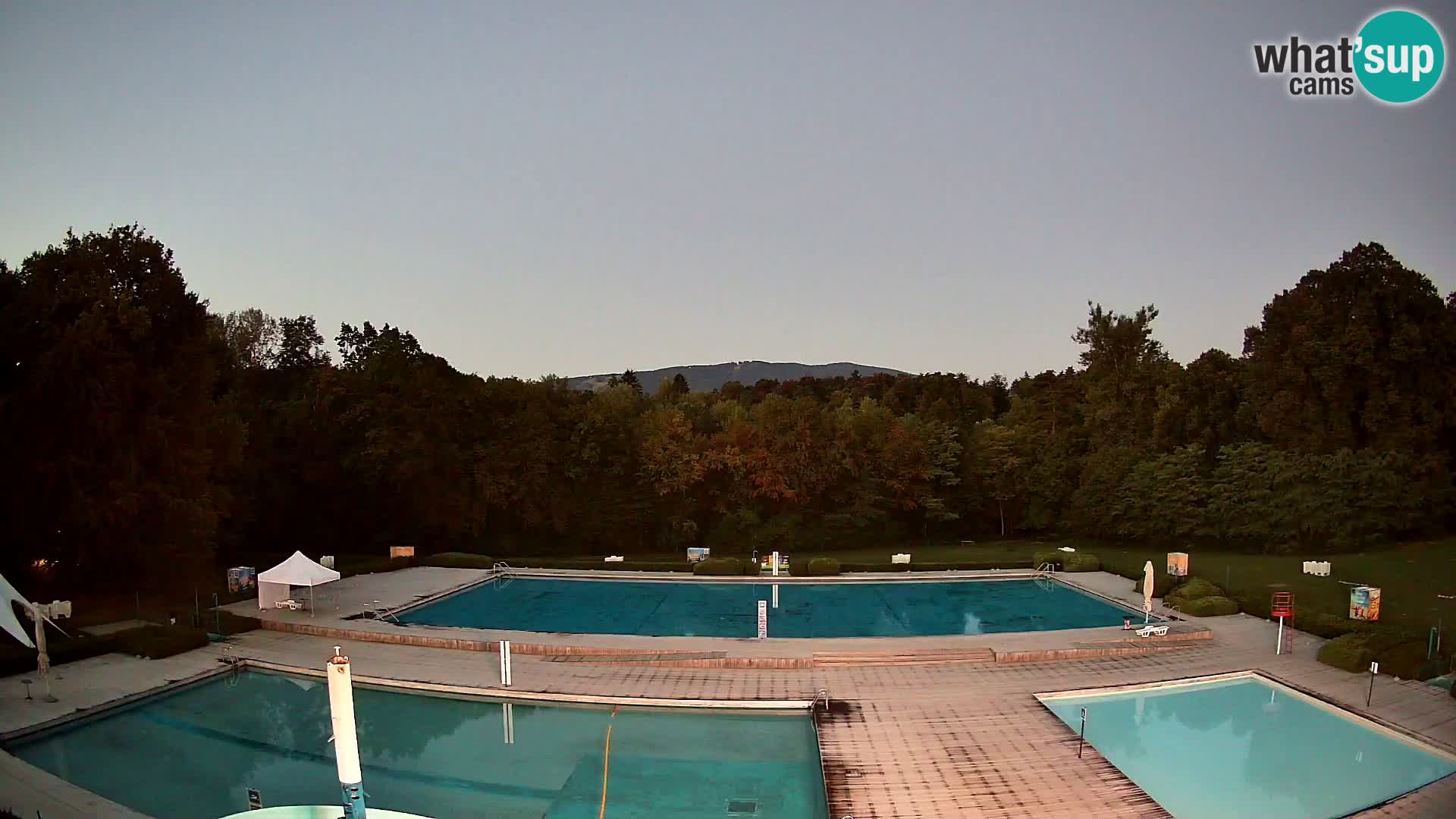 Webcam Kopališče Mariborski otok – Maribor Island Swimming Pool