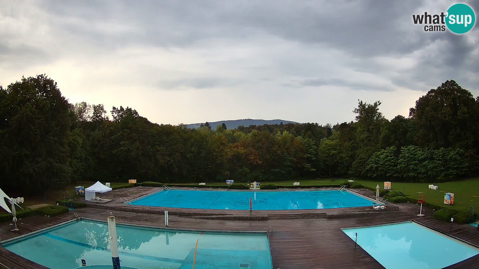 Spletna kamera Kopališče Mariborski otok