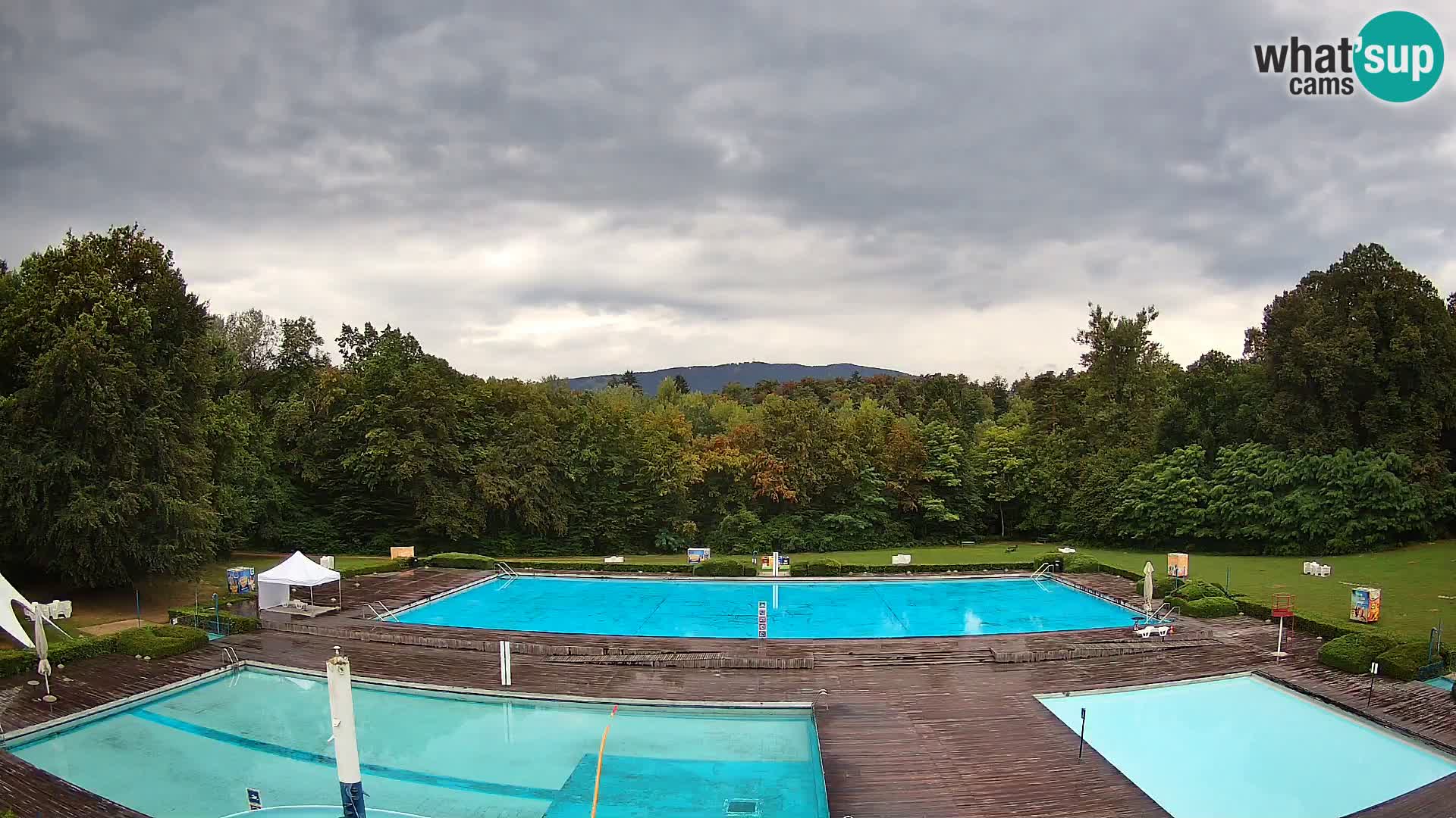 Spletna kamera Kopališče Mariborski otok