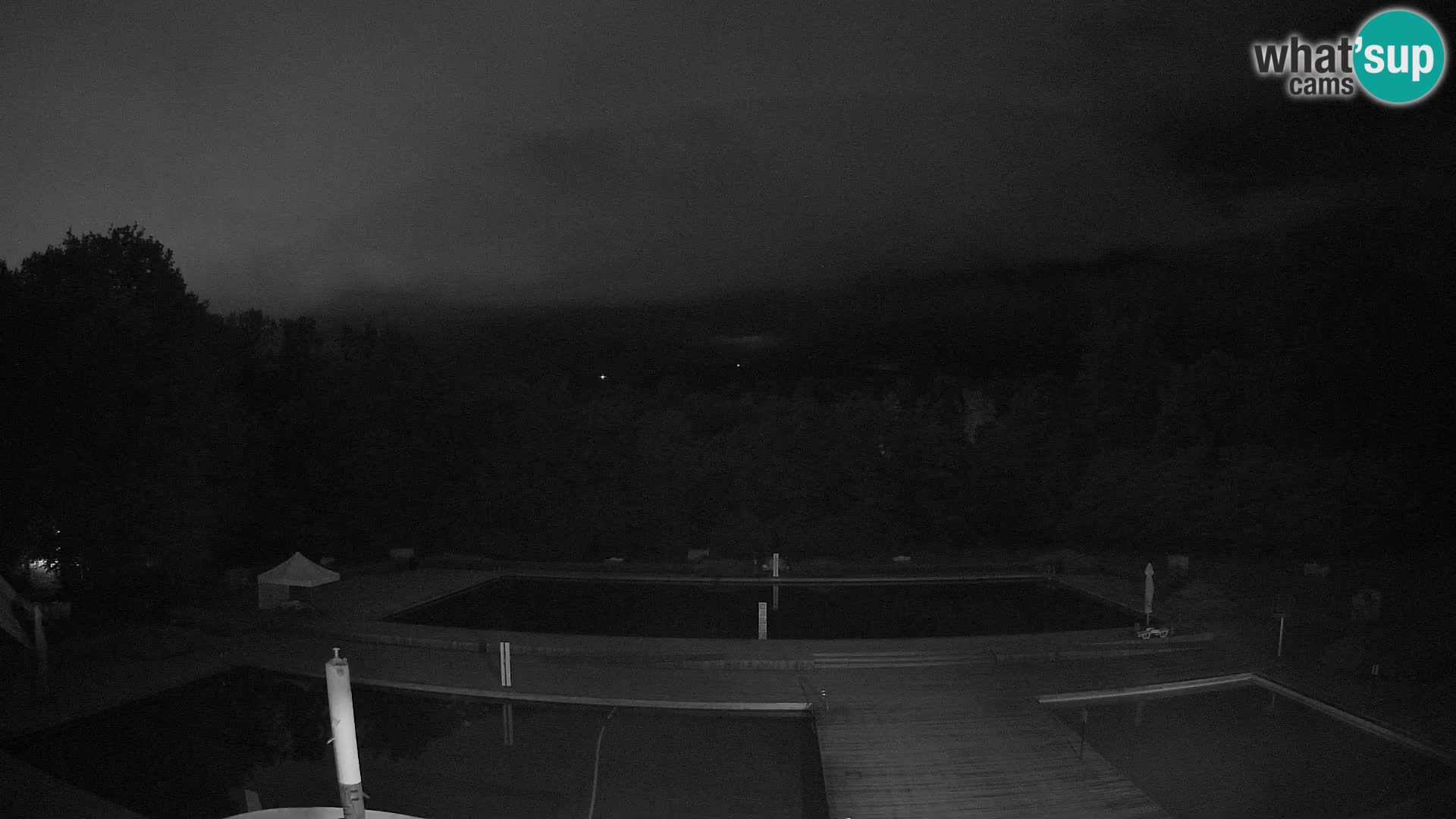 Webcam Schwimmbad der Insel Maribor