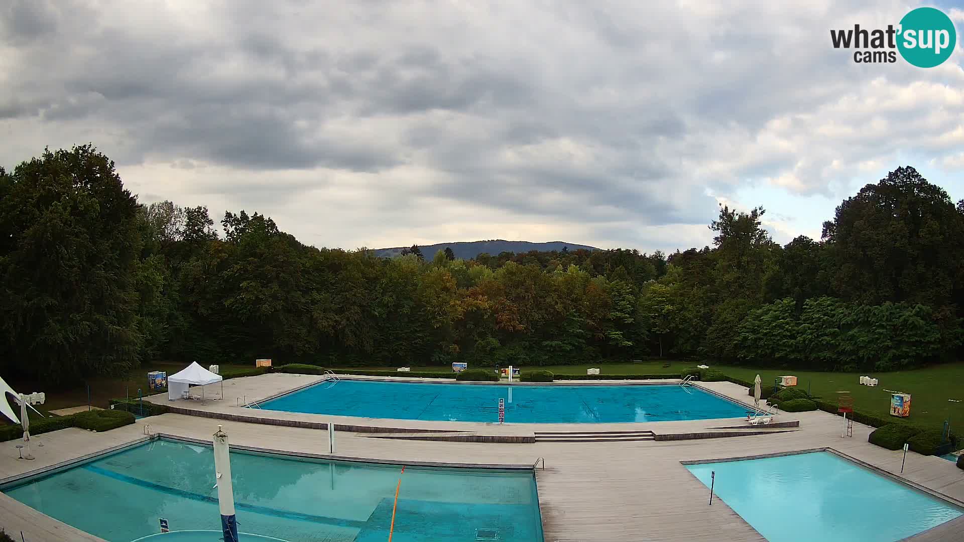 Spletna kamera Kopališče Mariborski otok