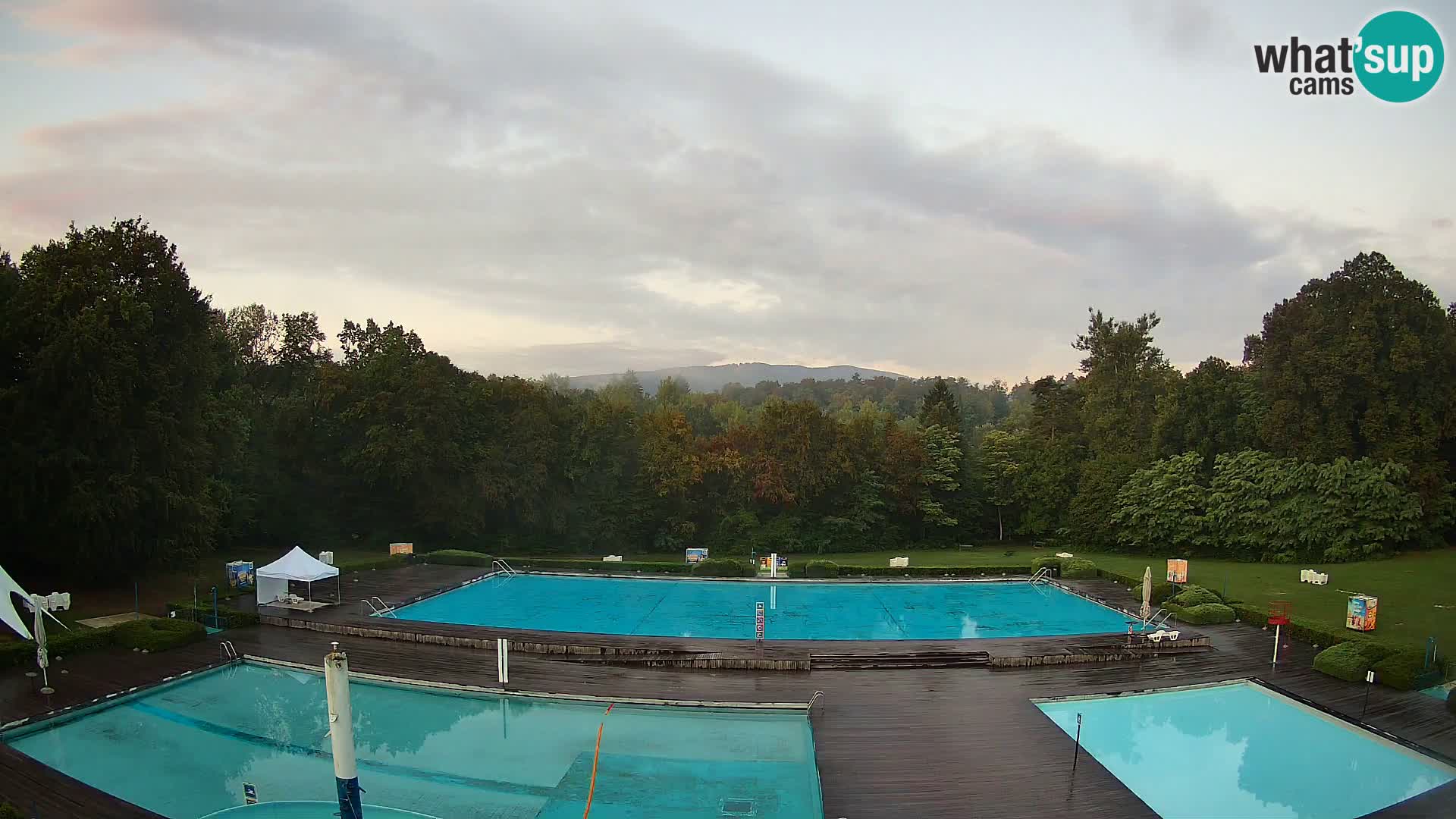 Webcam Kopališče Mariborski otok – Maribor Island Swimming Pool
