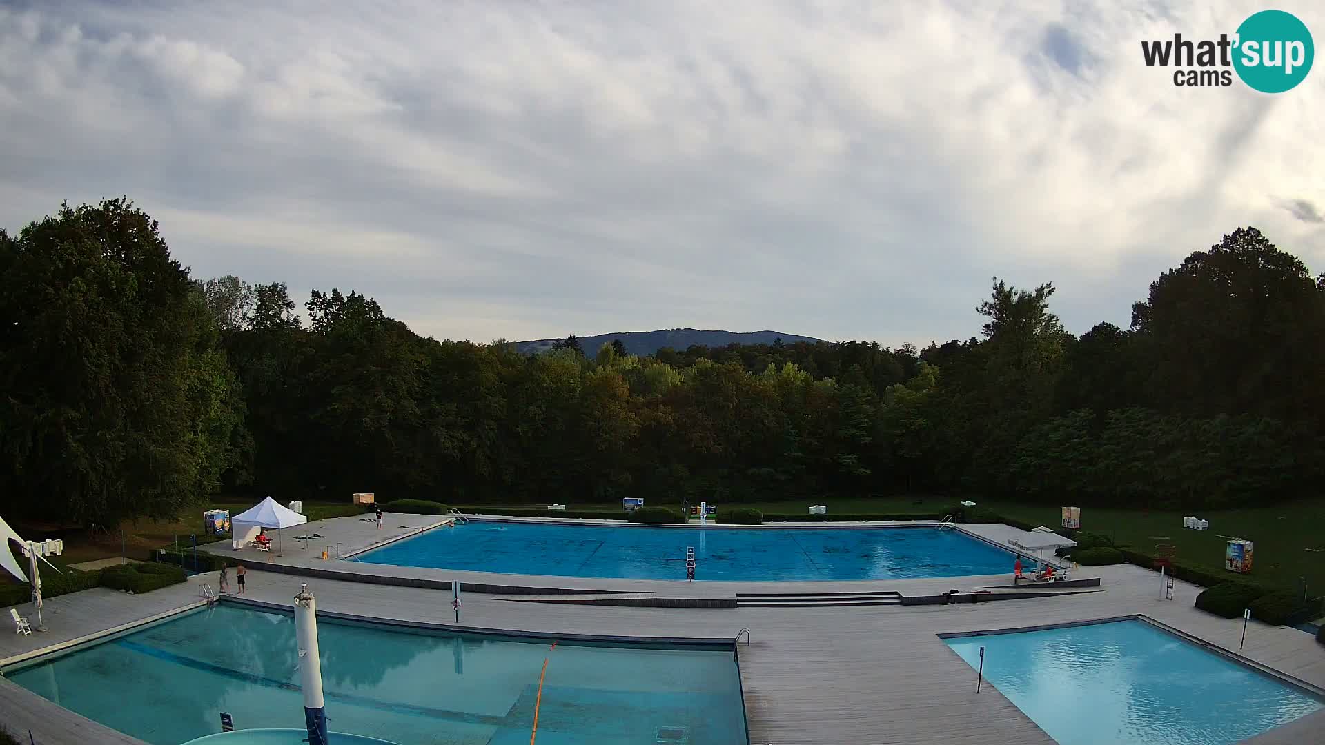 Spletna kamera Kopališče Mariborski otok
