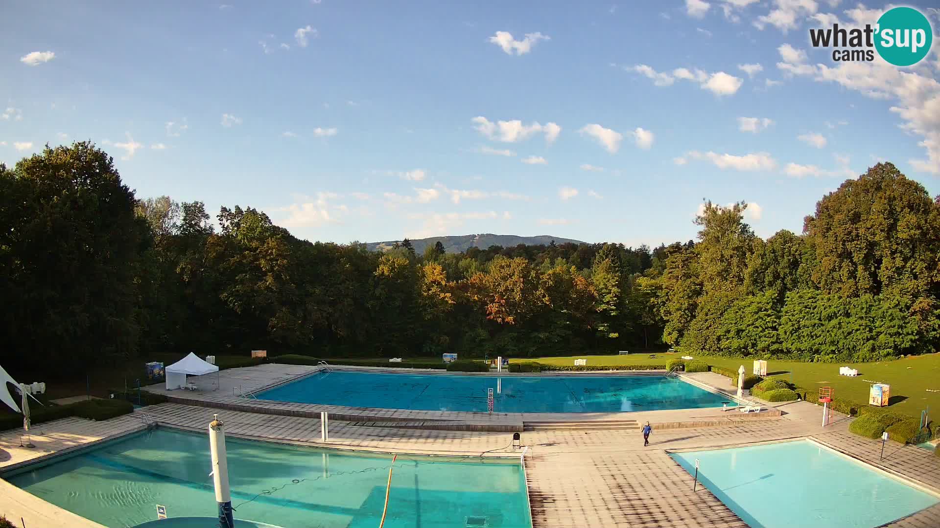 Webcam Kopališče Mariborski otok – Maribor Island Swimming Pool