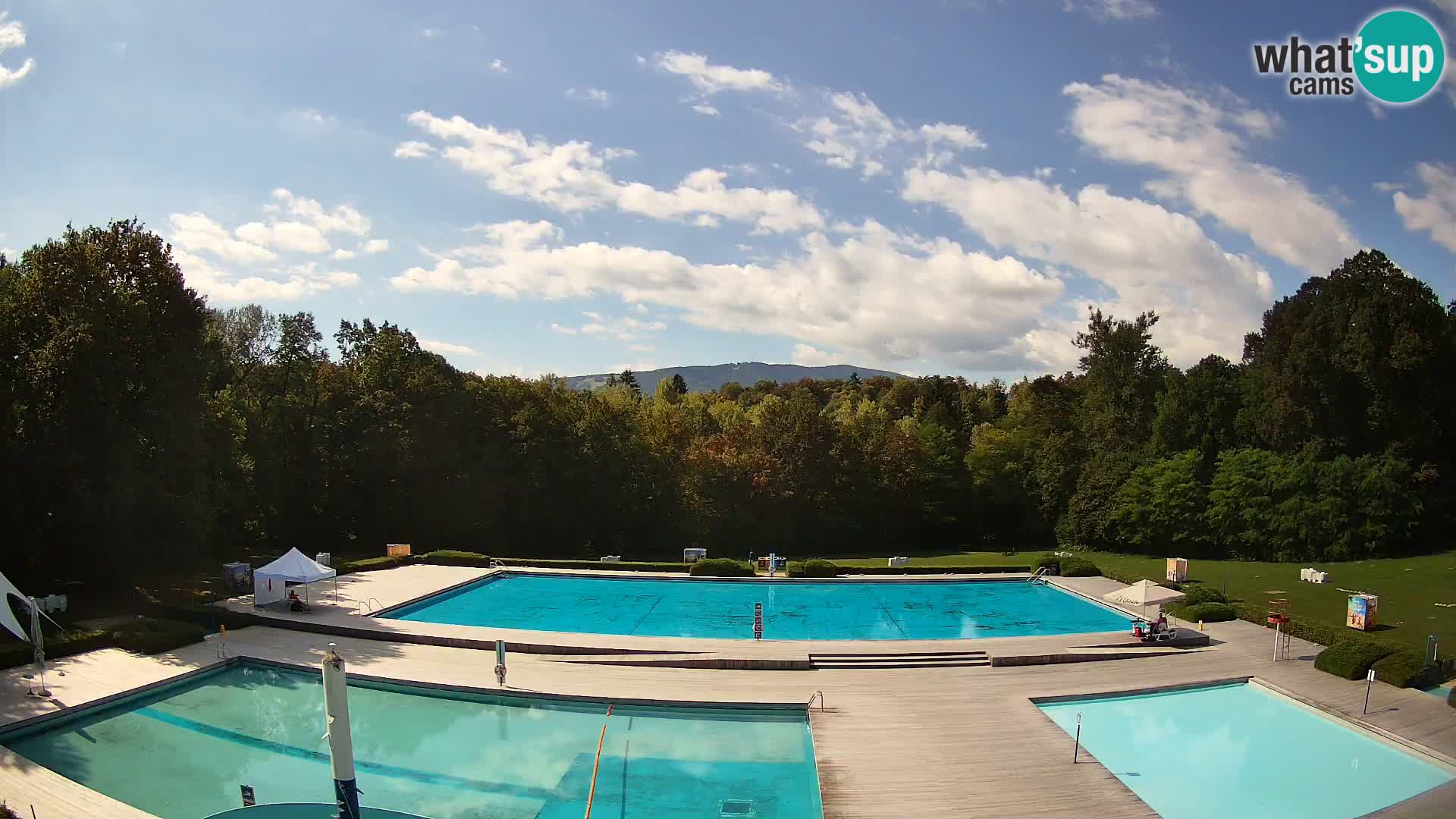 Webcam Kopališče Mariborski otok – Maribor Island Swimming Pool