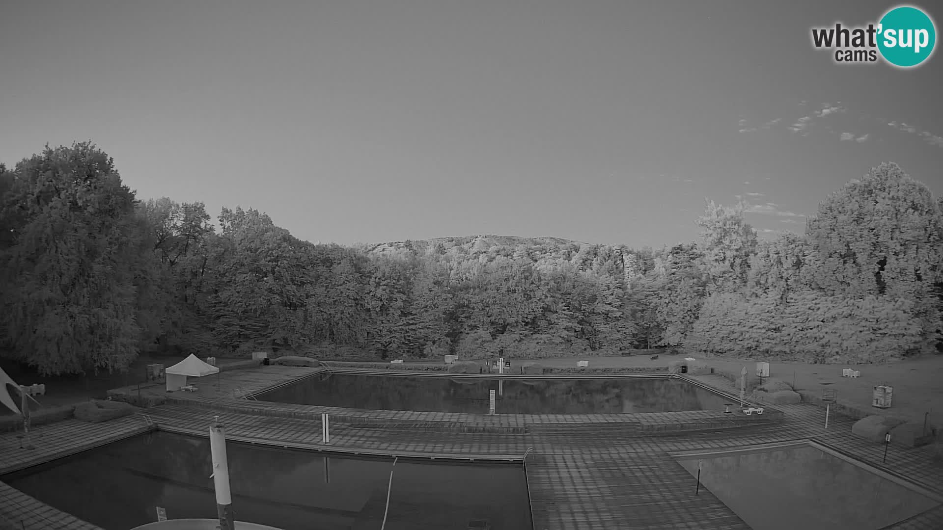 Webcam Schwimmbad der Insel Maribor
